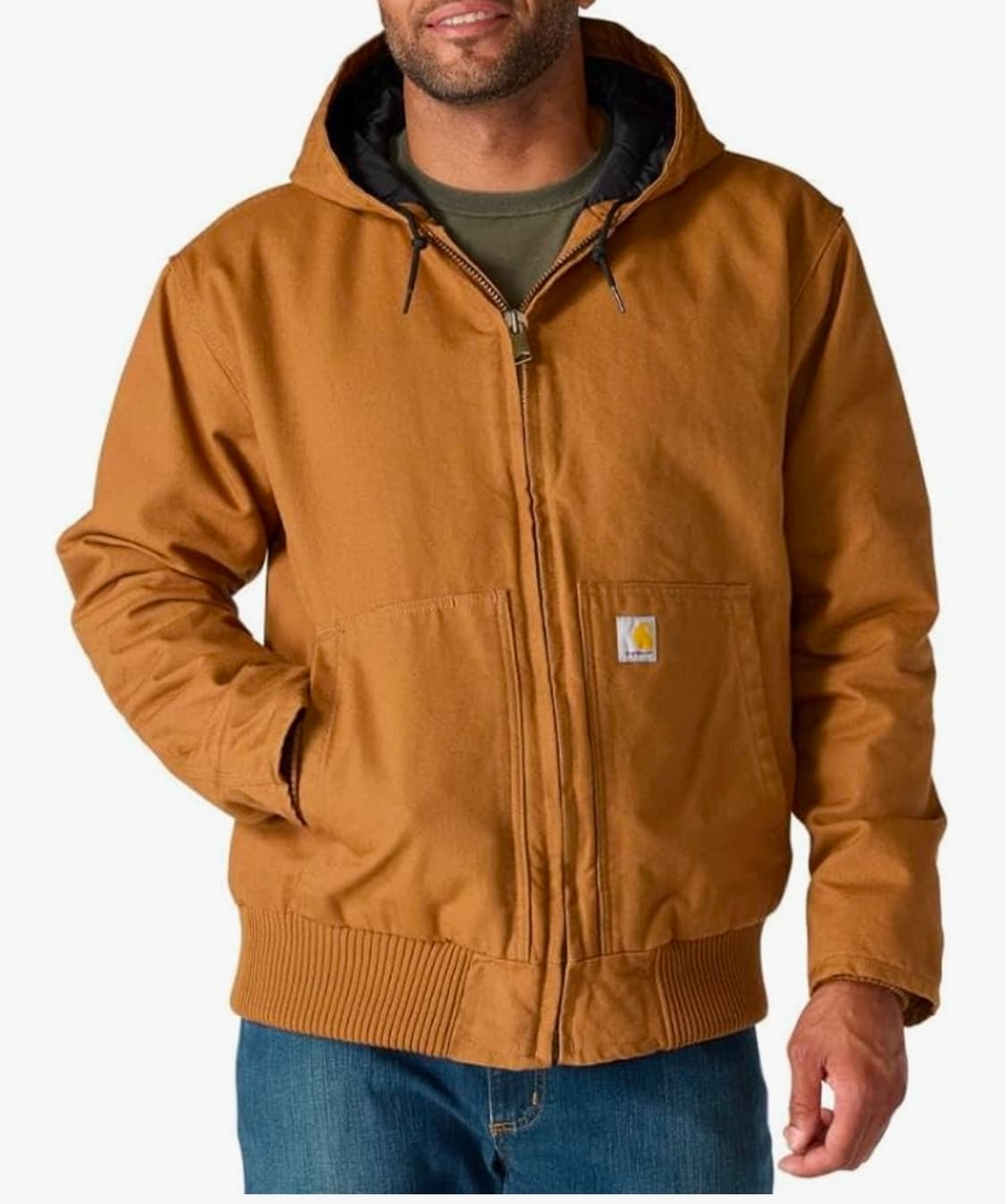 칼하트 후드 워크 자켓 브라운 5XL 상품이미지1