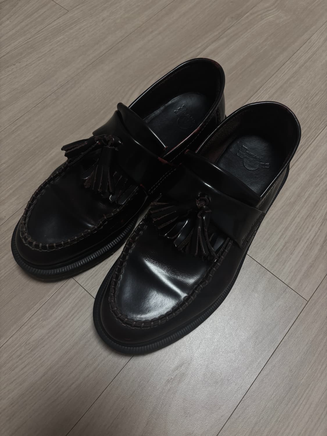 닥터마틴 아드리안 로퍼 체리레드 245/38 상품이미지6