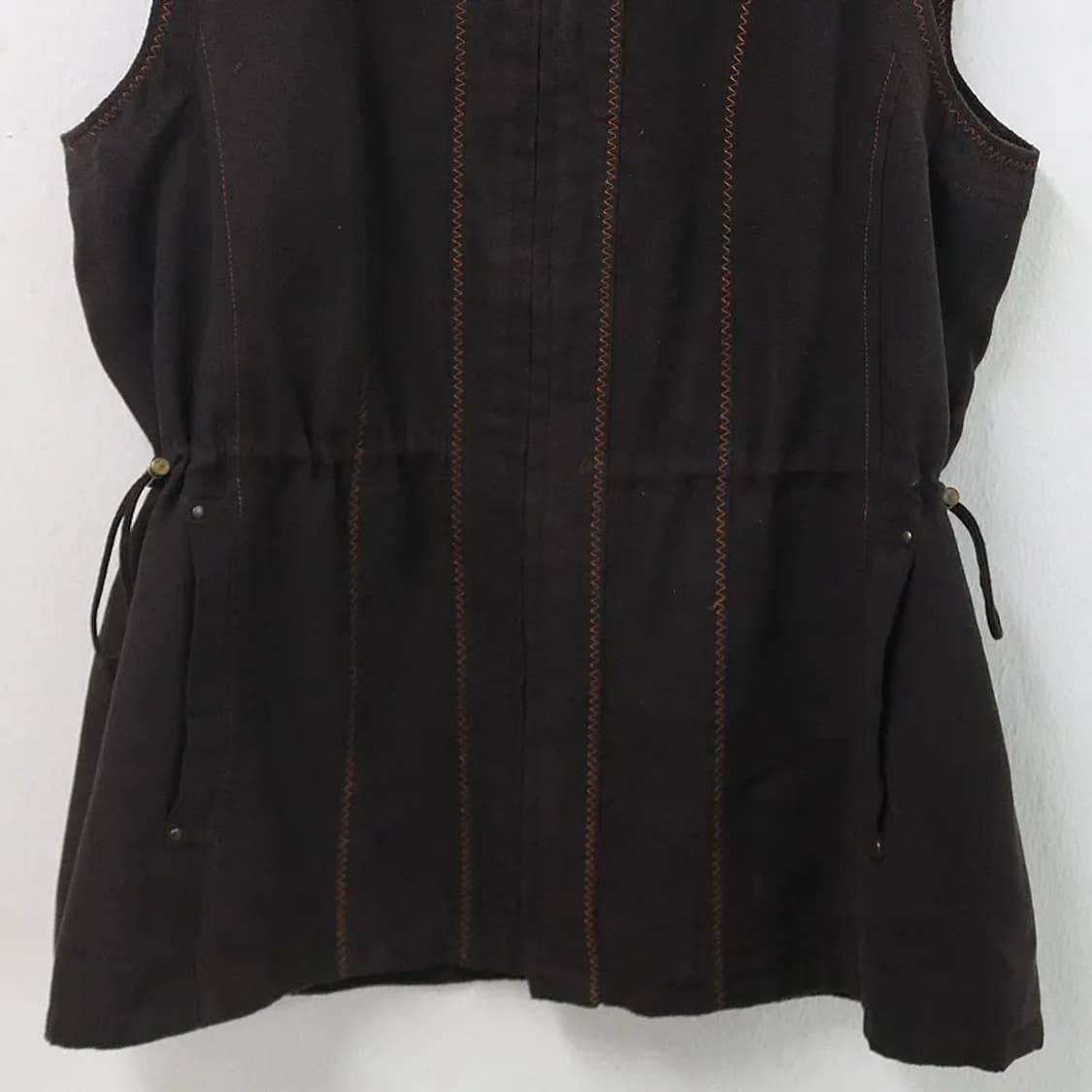 스트링 스웨이드 베스트 67240 상품이미지4