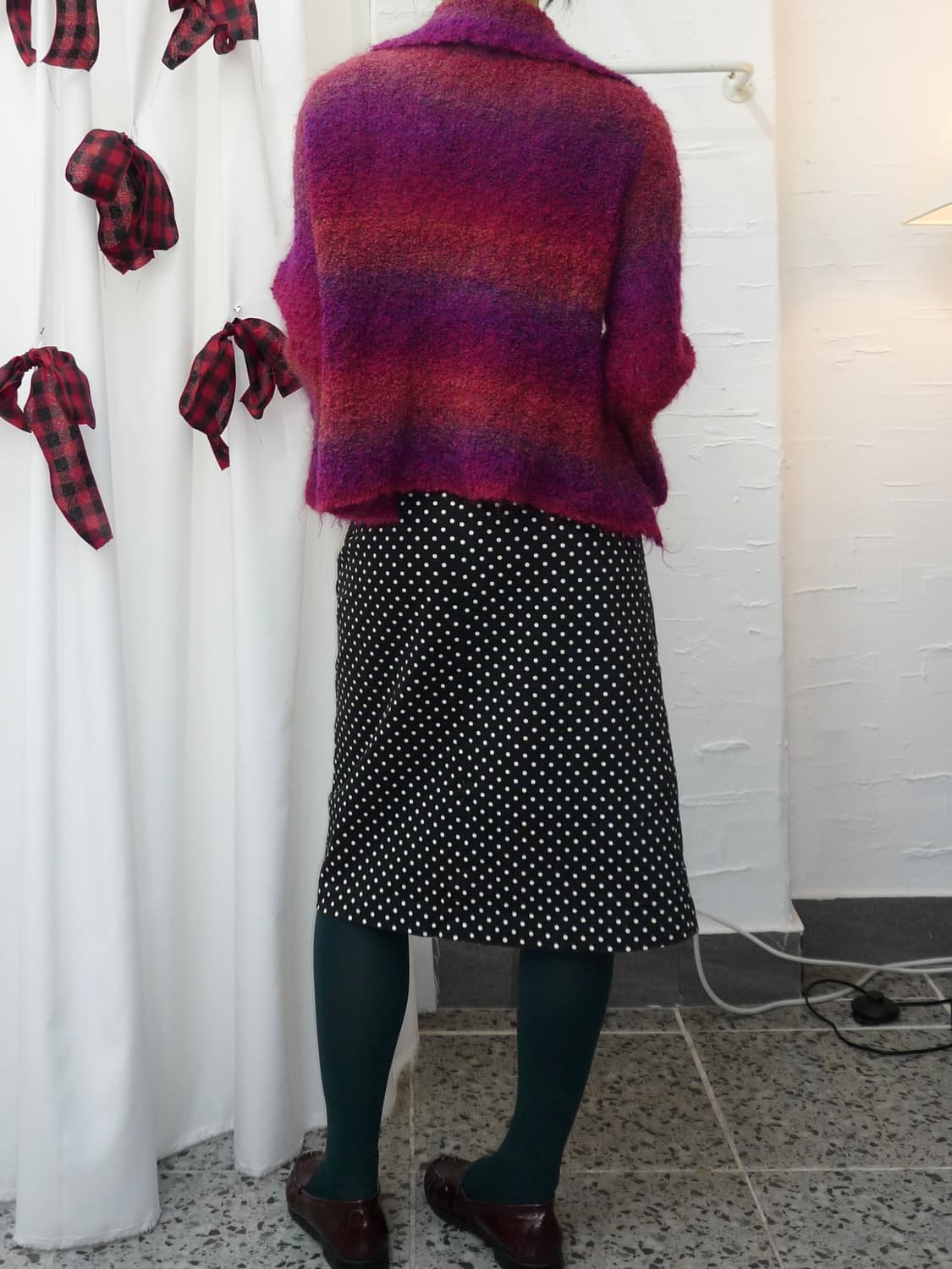 Spring dot midi skirt 상품이미지3