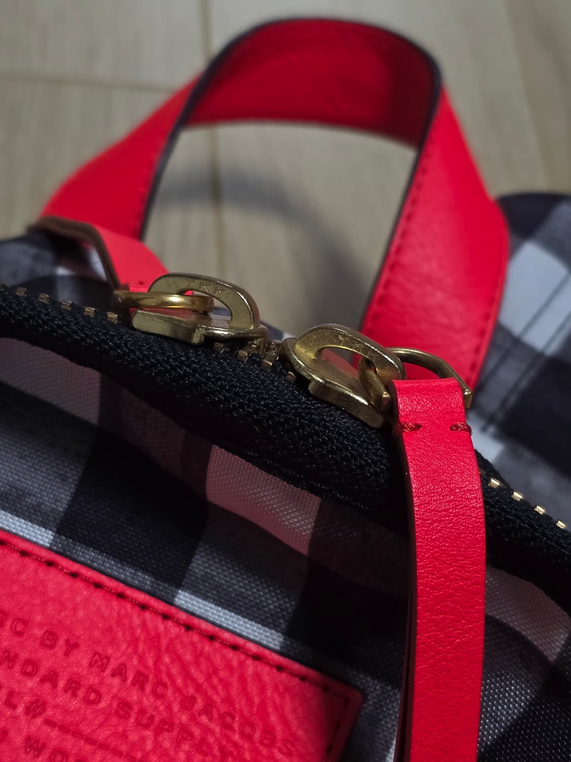 마크제이콥스 체크패턴 백팩 상품이미지5