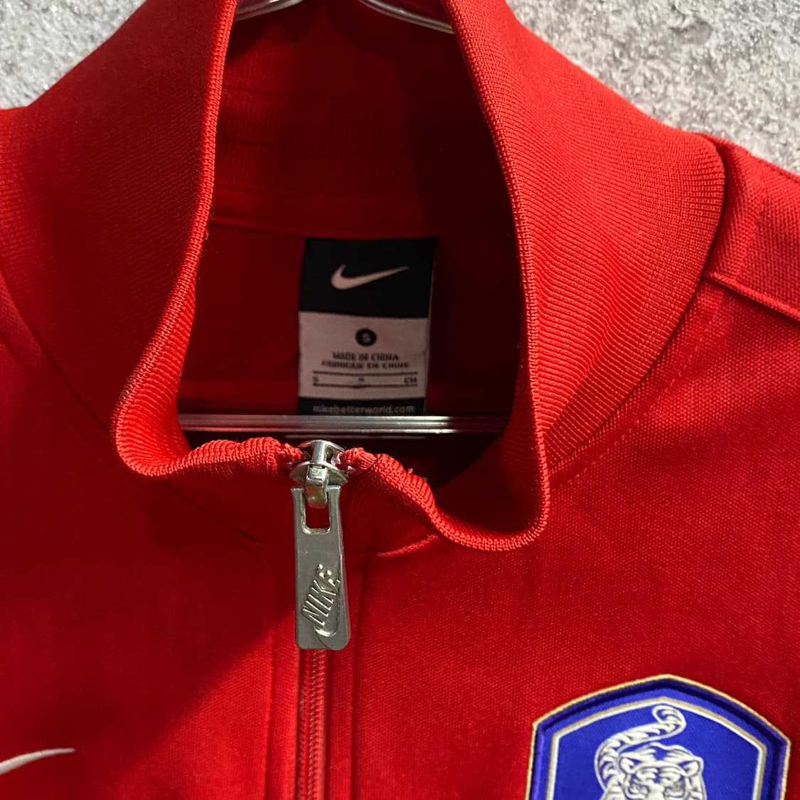 나이키 스우시 국대 레드 져지 B4507 상품이미지3