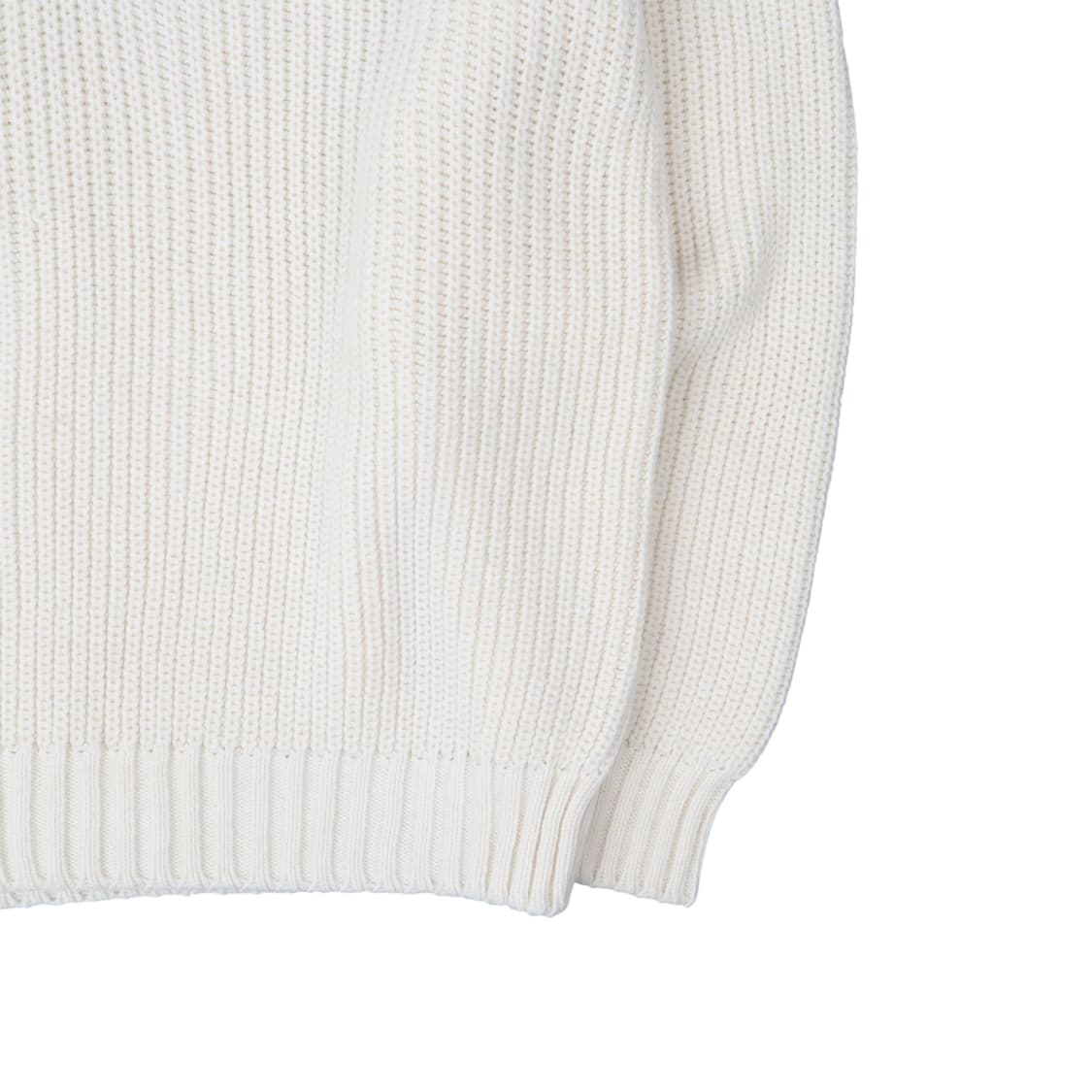 MSGM 밀라노 퍼프 화이트 브이넥 니트 상품이미지5