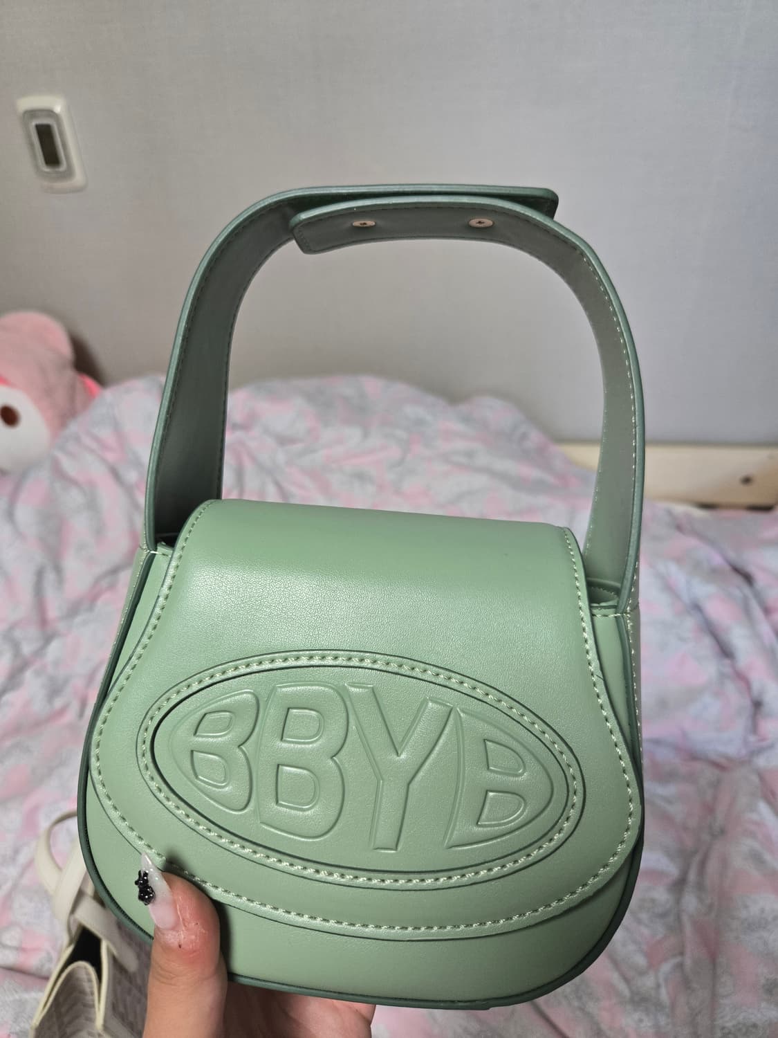 BBYB 피아 토트백 그린 상품이미지1