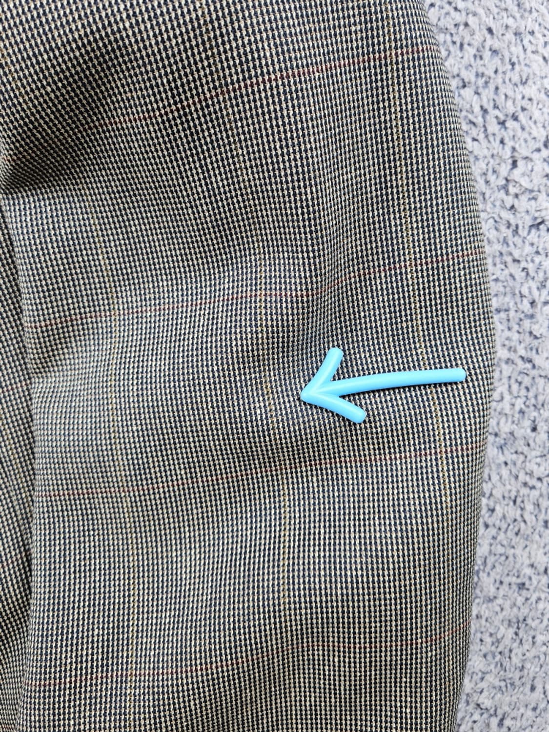 버버리 울 트위드 블레이저 자켓 ( 38R ) / 10590 상품이미지4