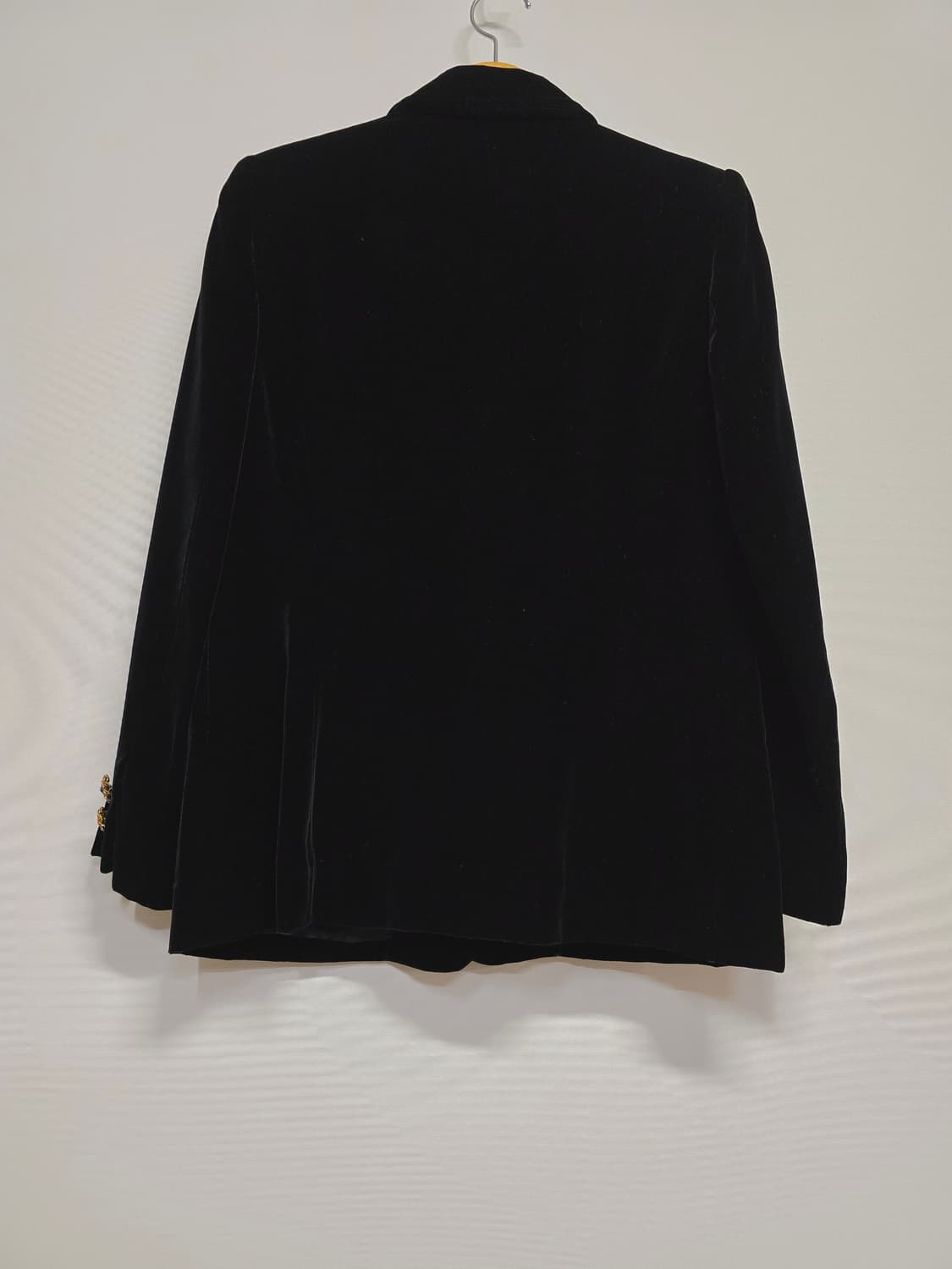 루치아노 최 블랙 벨벳 자켓 상품이미지5