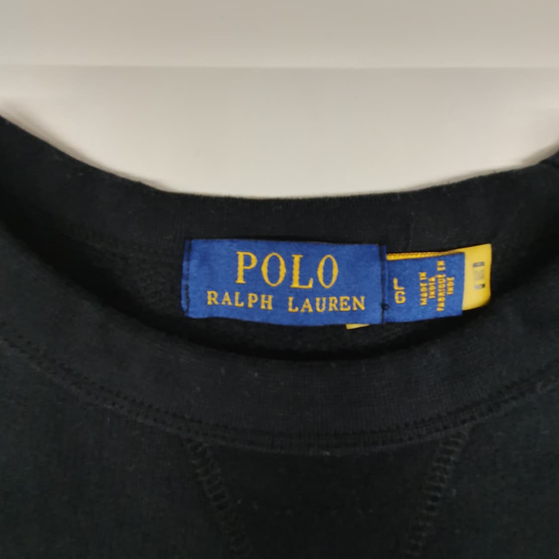정품~폴로 랄프로렌 블랙 맨투맨 상품이미지3