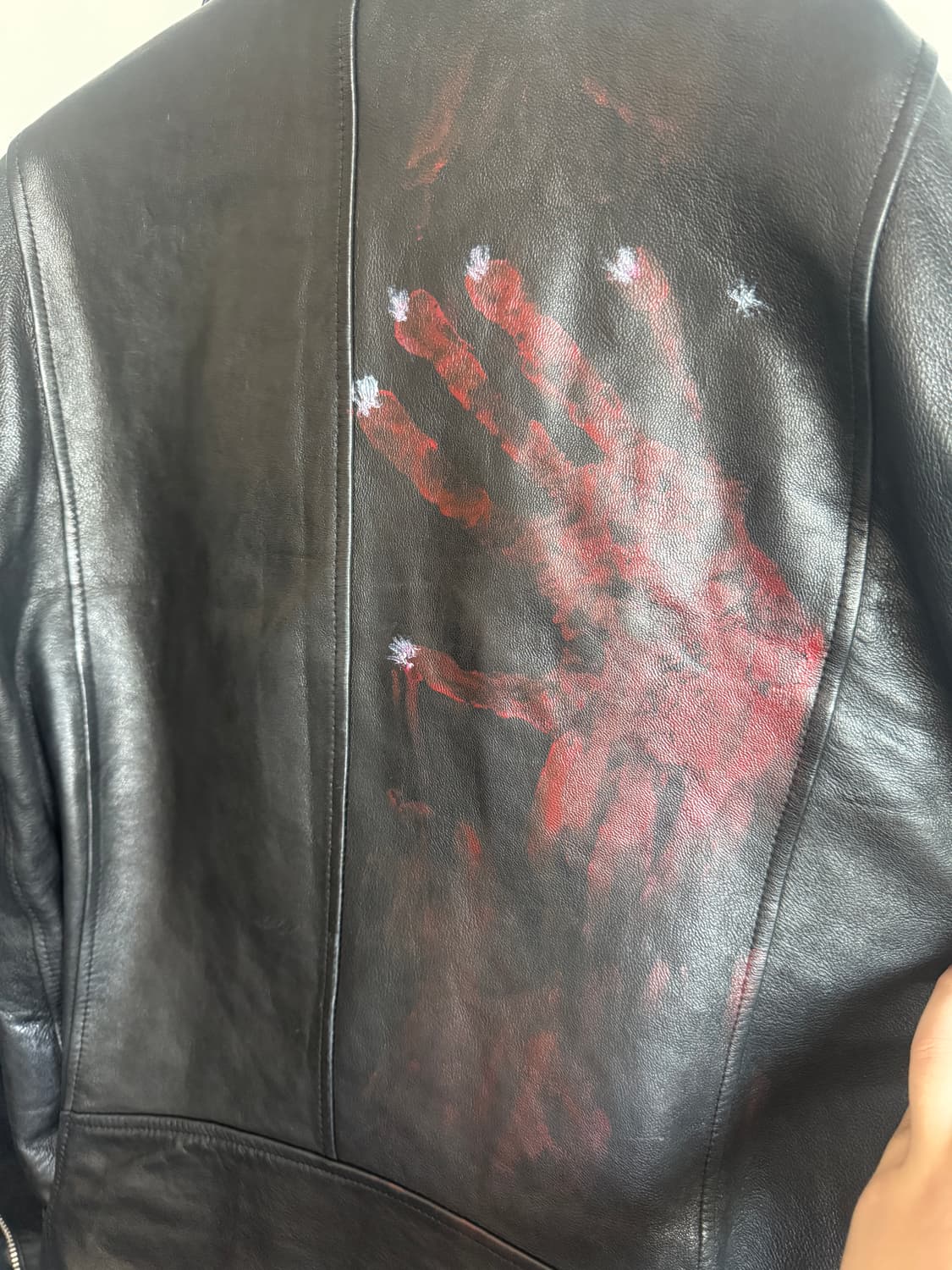 핸드메이드 커스텀 레더 자켓  상품이미지3