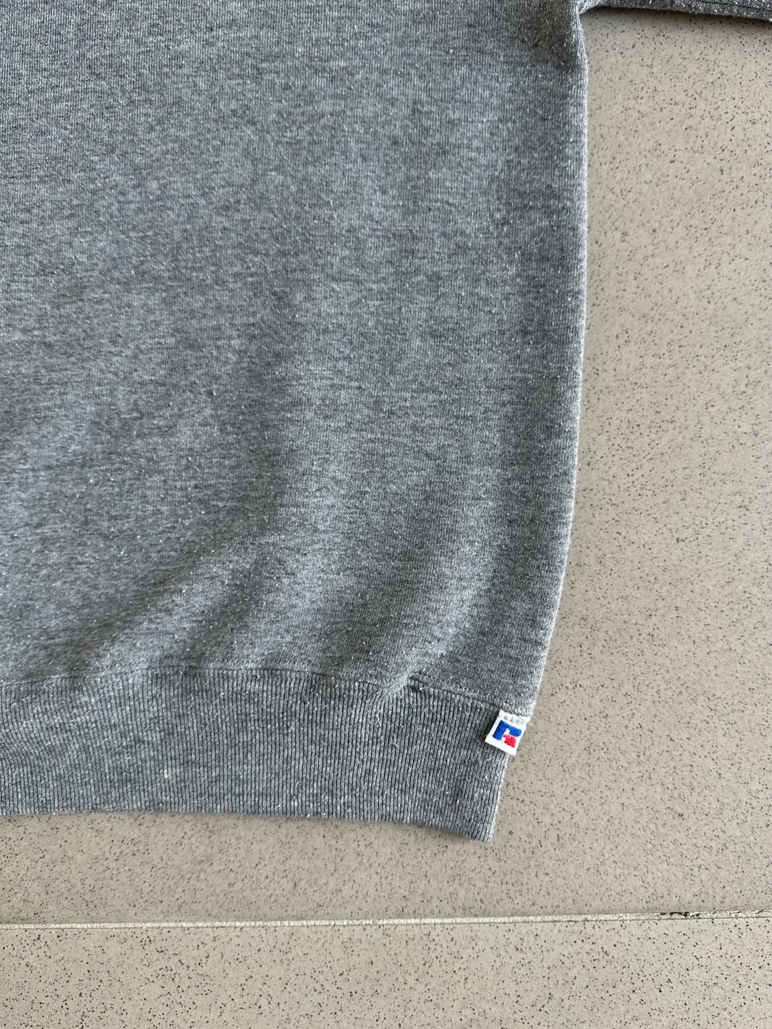 90s 빈티지 러셀 스웻셔츠 그레이 M USA 상품이미지3