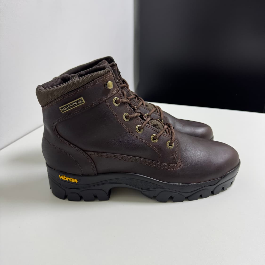 할리데이비슨 남성 톨먼 방수 부츠 BROWN 상품이미지3
