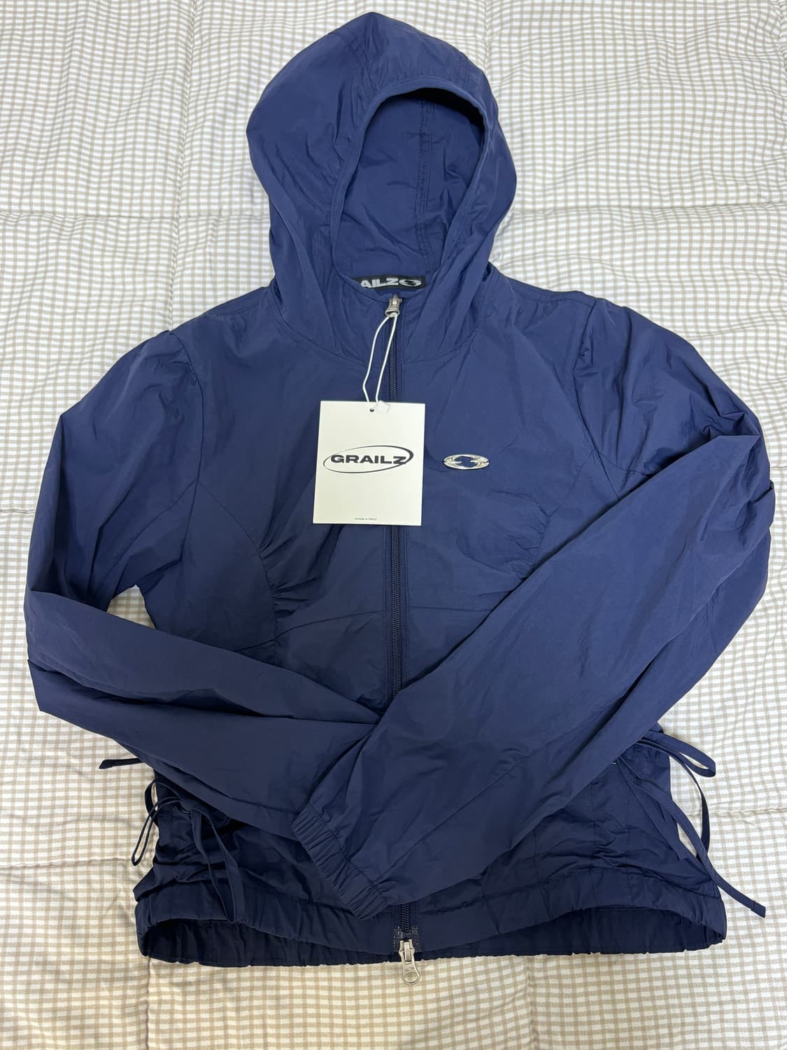 Grailz 그레일즈 후디 셔링 바람막이 윈드브레이커 사이즈 2 상품이미지1