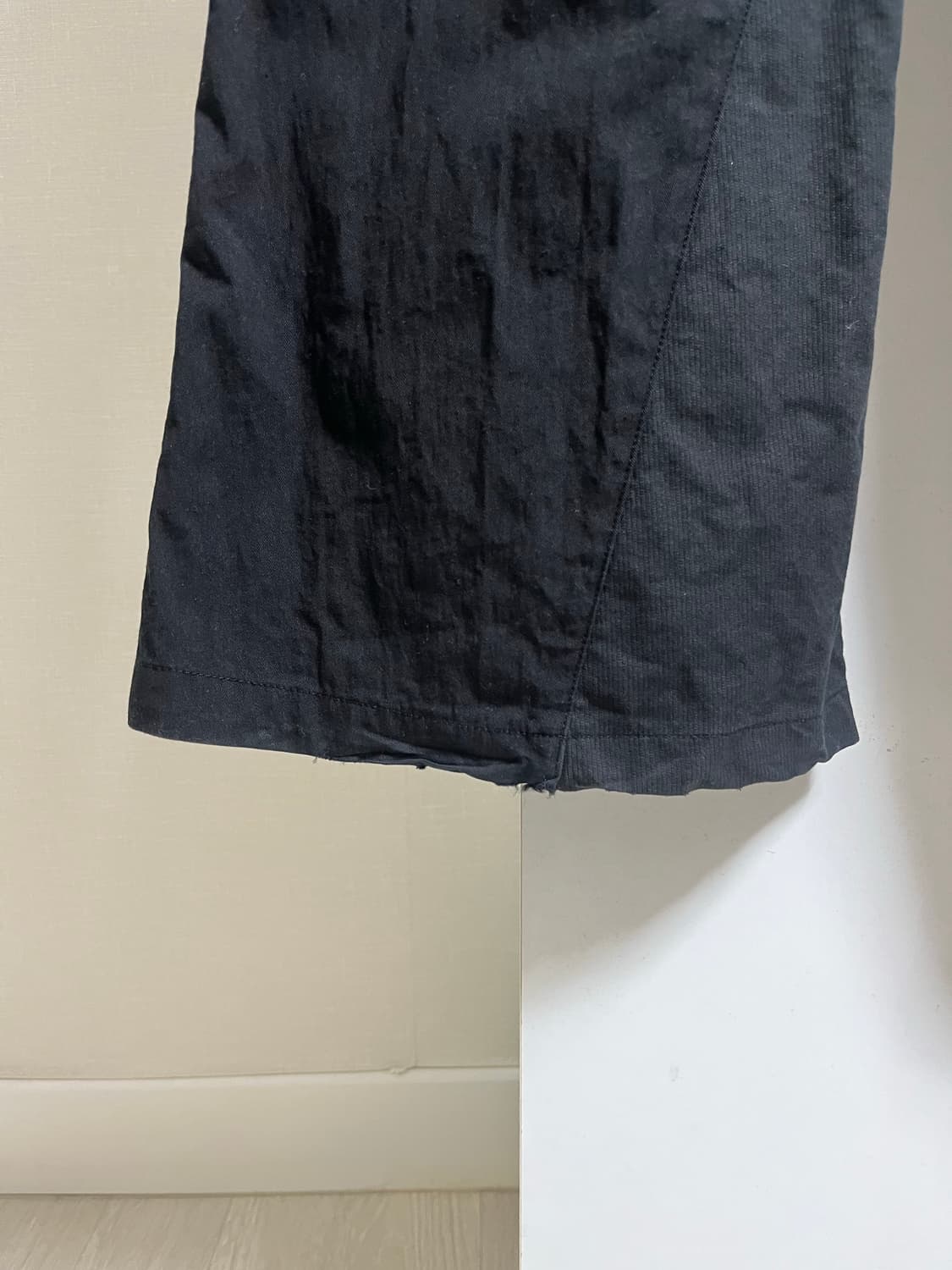 미세키서울 Pocket cargo bootscut pants BLACK 상품이미지7