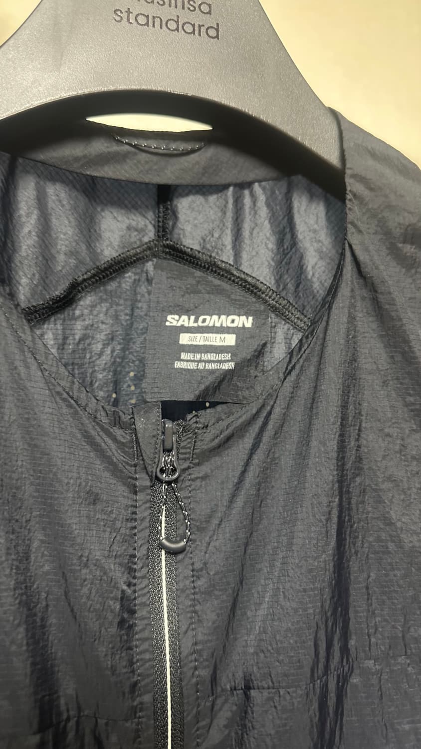 살로몬 salomon 센스 에어로 윈드 러닝 베스트 딥블랙 M 상품이미지2