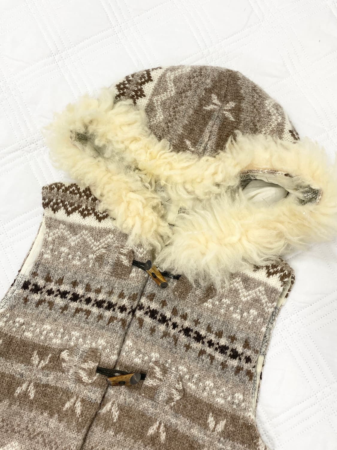 ꒰ঌ 라떼맛 노르딕 떡볶이 조끼 ໒꒱ 상품이미지4