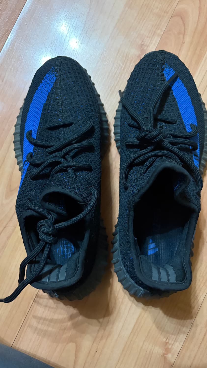 아디다스 이지 부스트 350 V2 다즐링 블루 260 상품이미지4