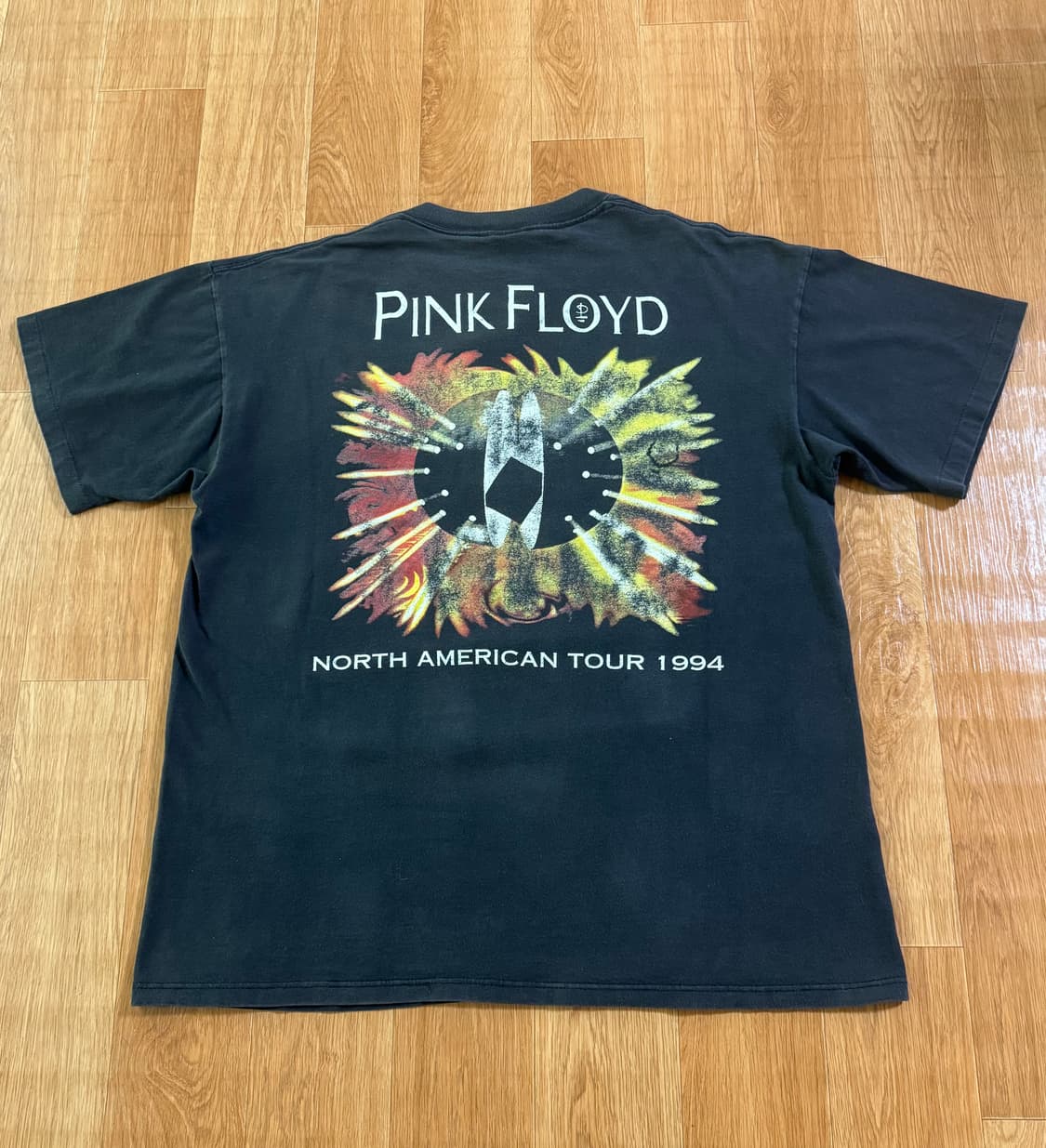 90s 핑크플로이드 Sundial 북미투어 밴드티 상품이미지3