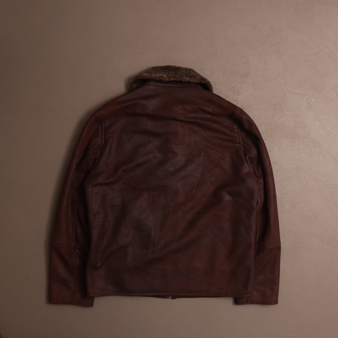 빈티지 무스탕 자켓 브라운 A1856 상품이미지5