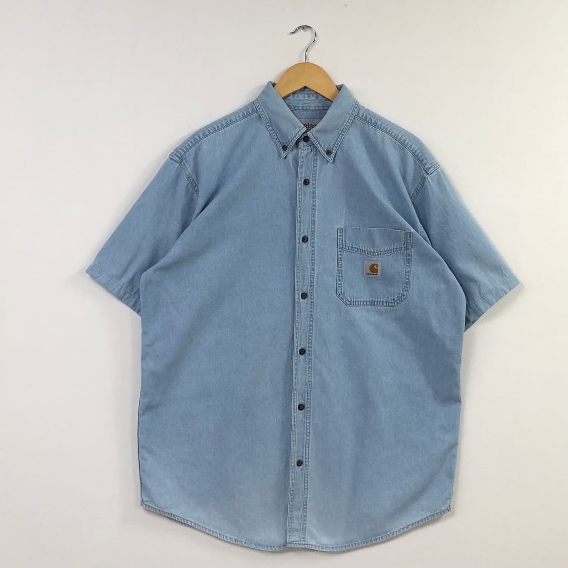 XL 칼하트 데님 셔츠 상품이미지2