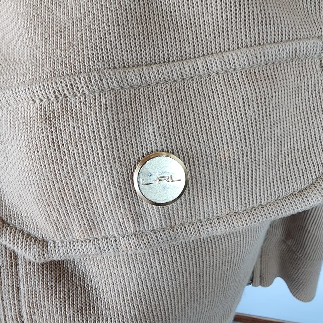 랄프로렌 베이지색 후드 집업 자켓 상품이미지3