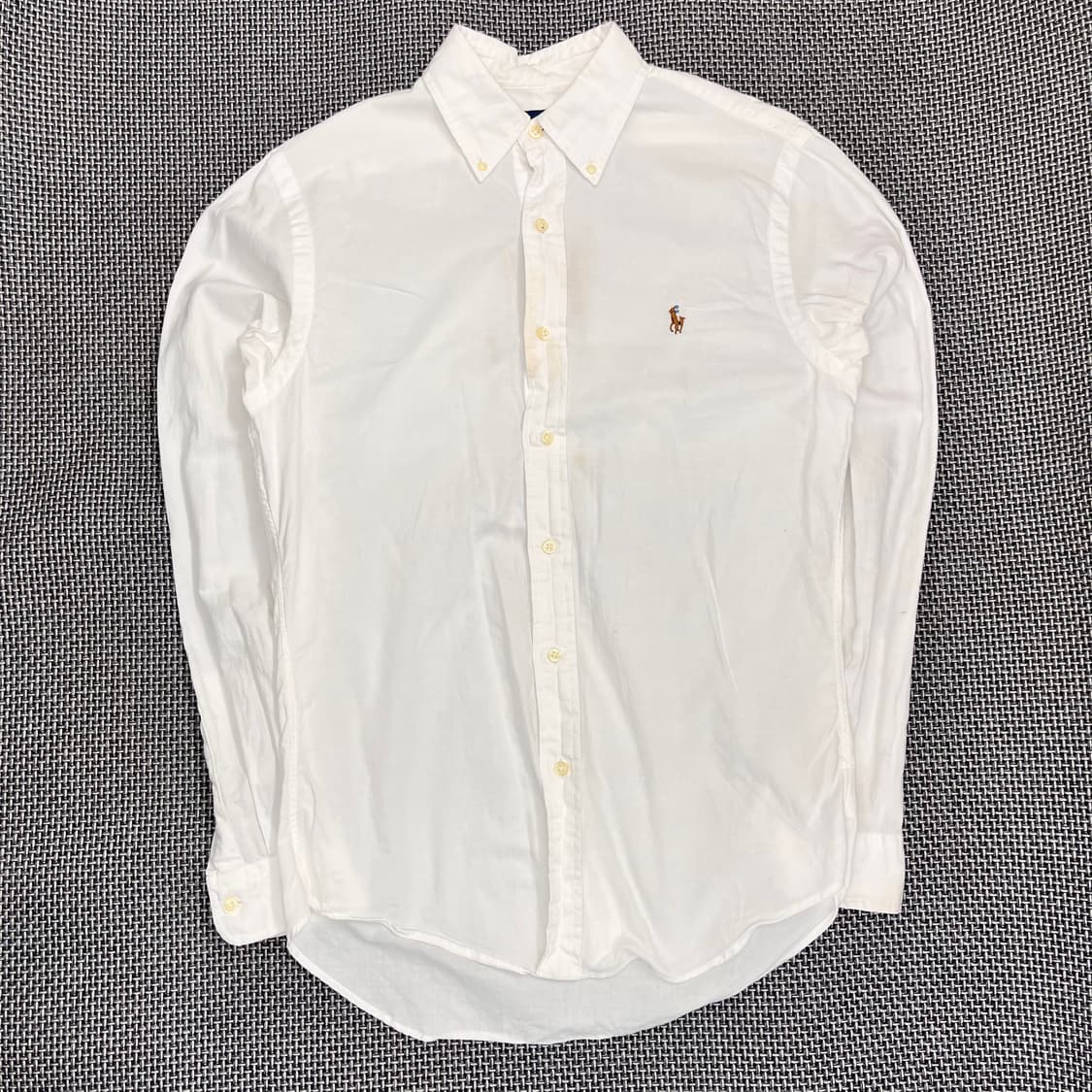 폴로 화이트 셔츠 (S) (OLD-8561) 상품이미지1