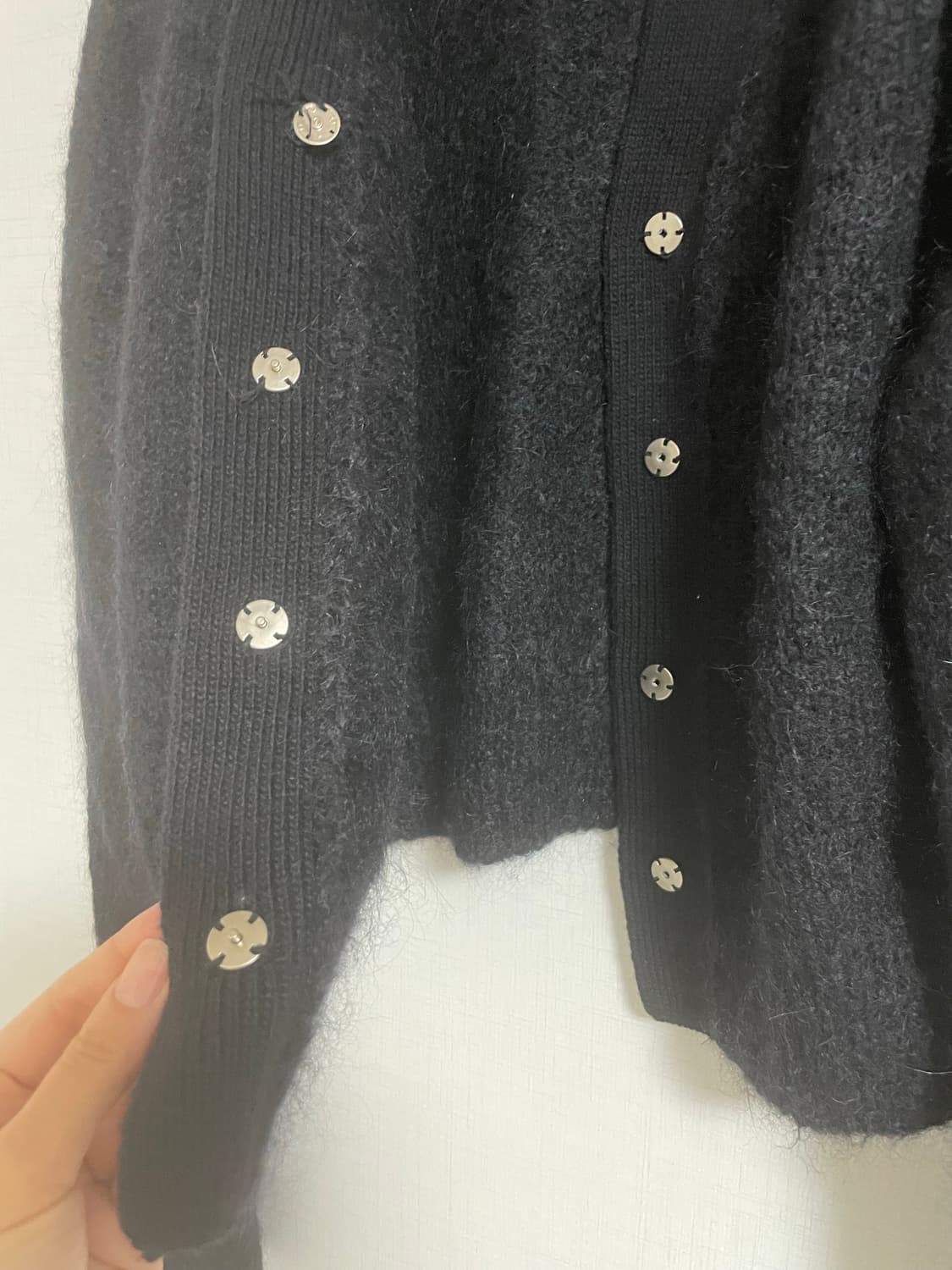 아모멘토 모헤어 가디건 상품이미지7