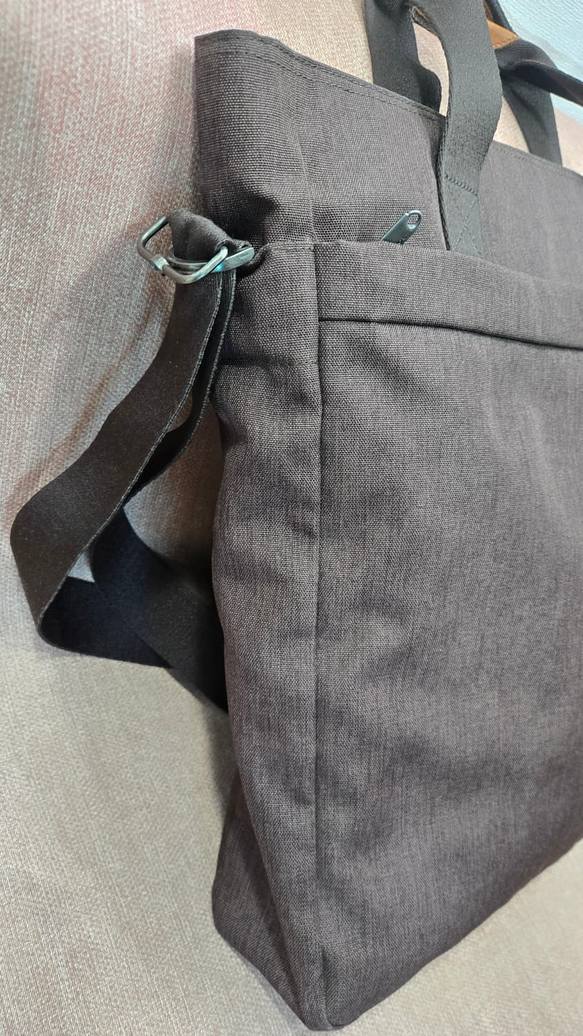 캉골 IT 토트 숄드 크로스백 가방 3702 브라운 상품이미지3