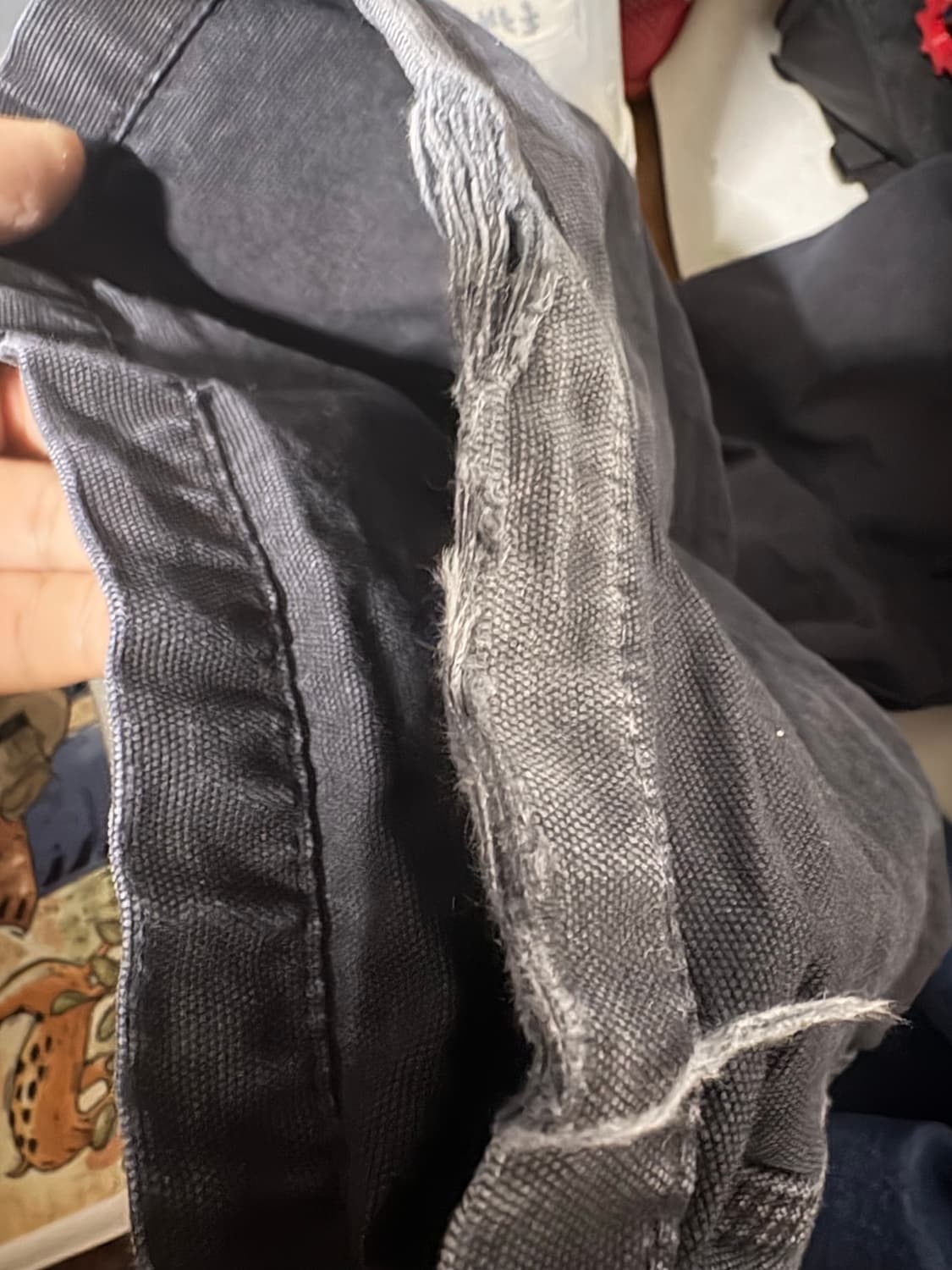 칼하트 싱글니 L사이즈 흑청 상품이미지4