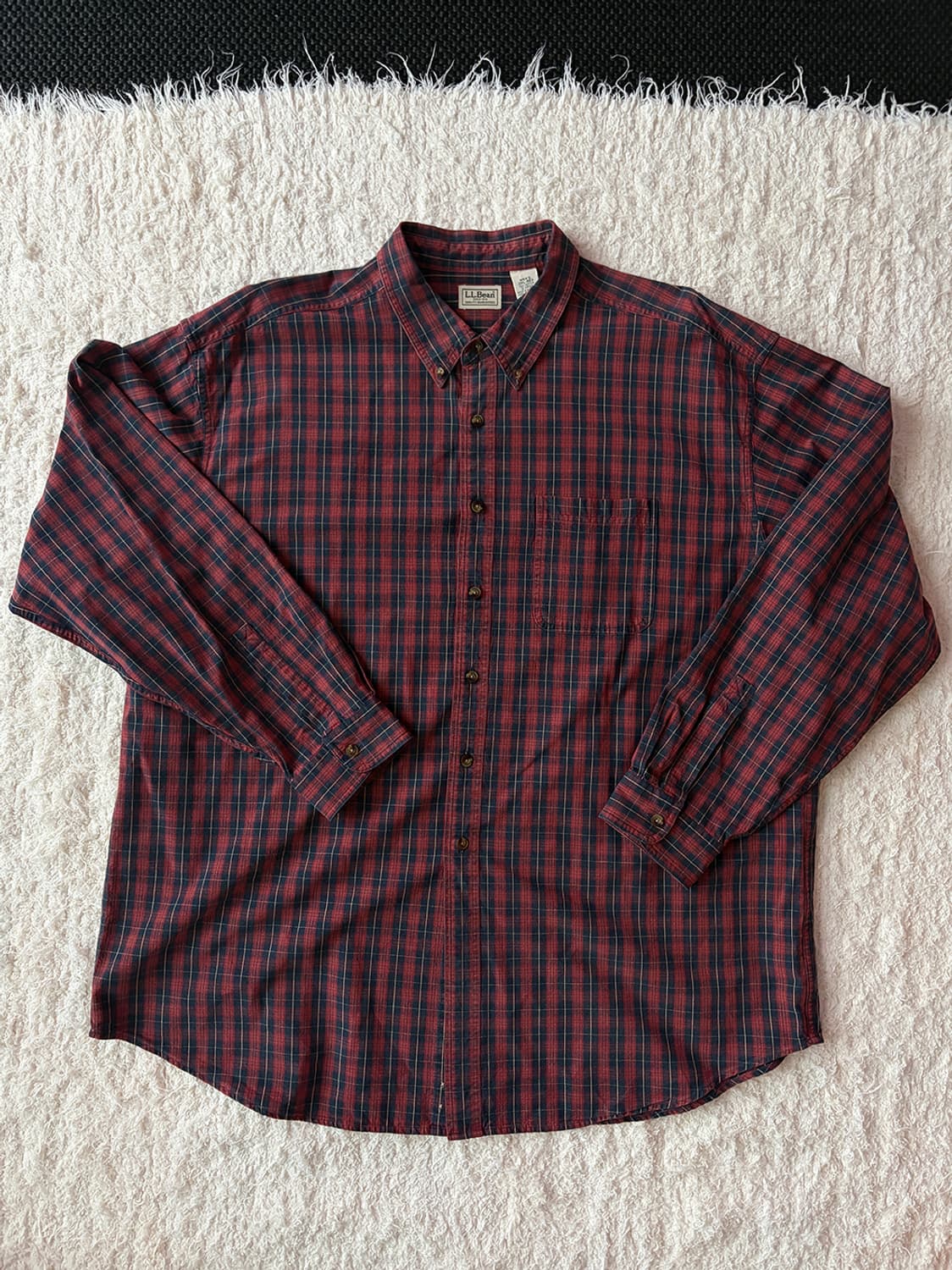 LL BEAN 엘엘빈 체크셔츠 상품이미지1