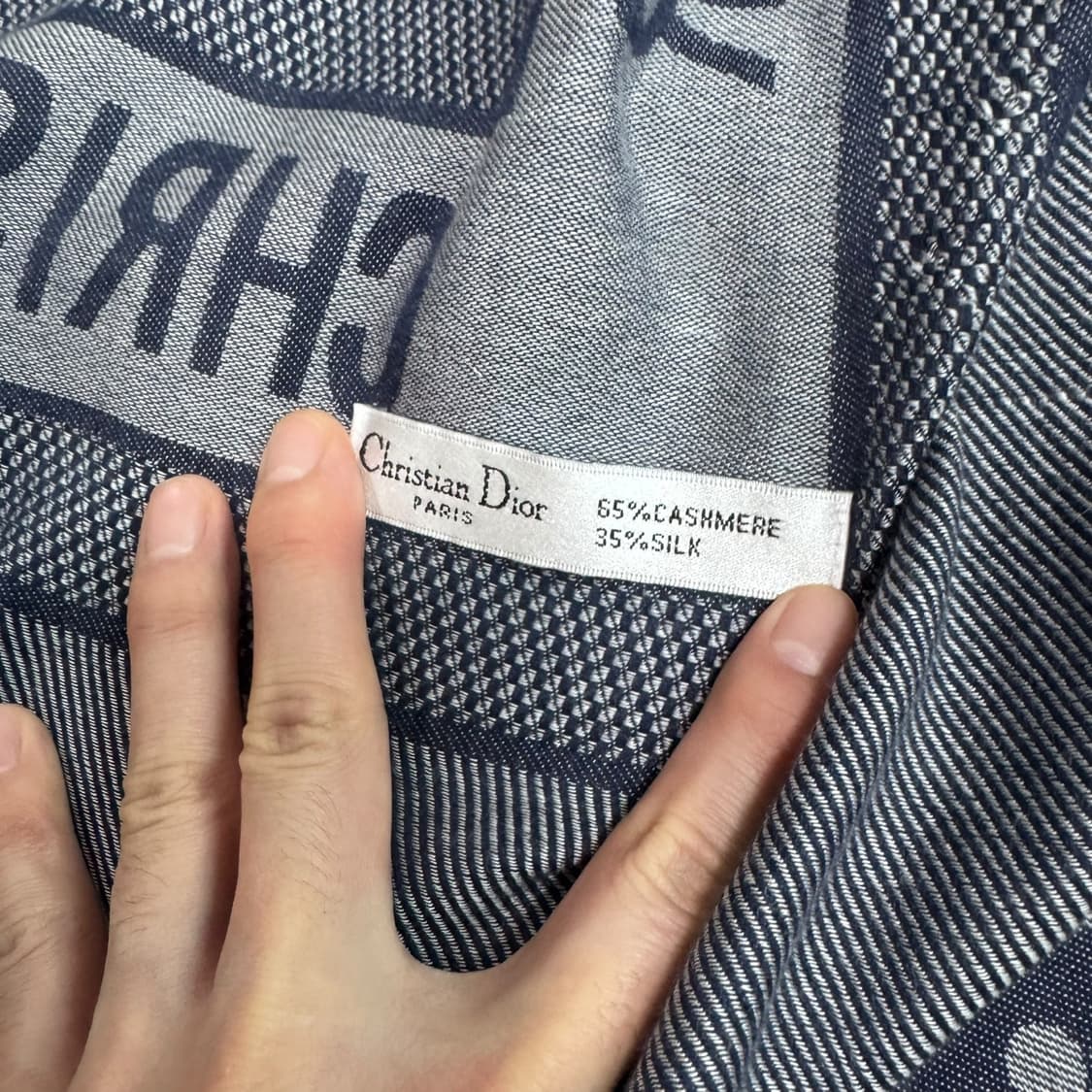 정품 디올 오블리크 양면 머플러 상품이미지5