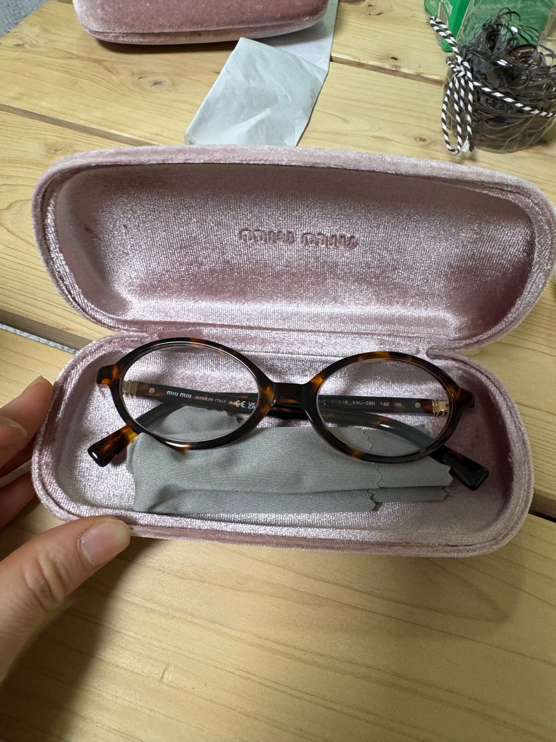 미우미우 리가드 안경 상품이미지1