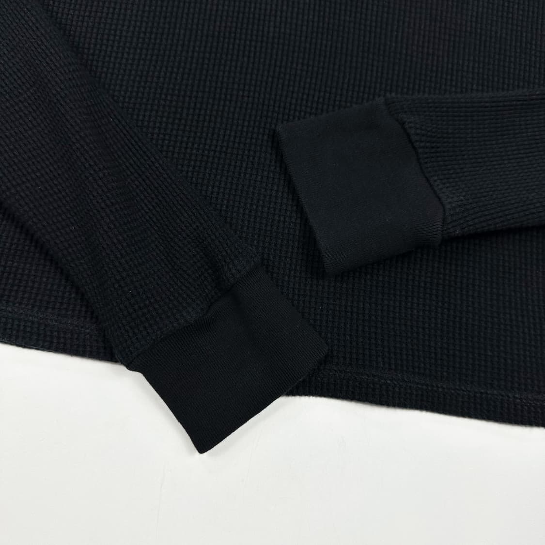 폴로 랄프로렌 여성 와플 롱슬리브 블랙 여성M 상품이미지4