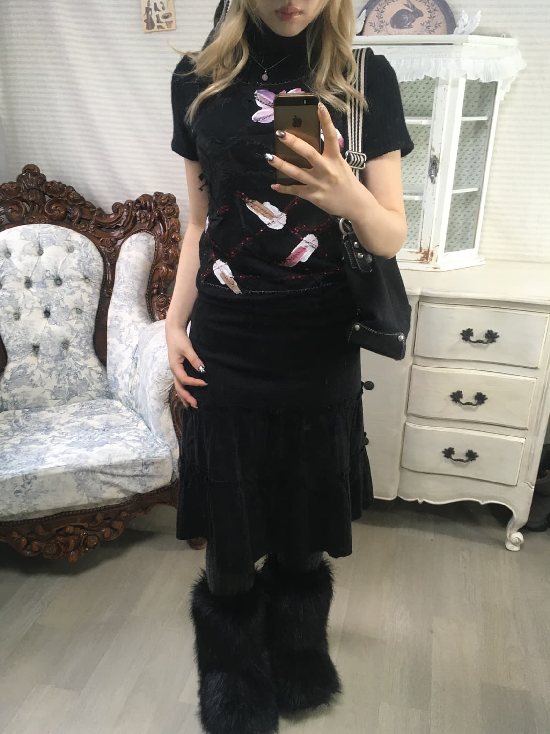 made in italy black archive puff knit 상품이미지2