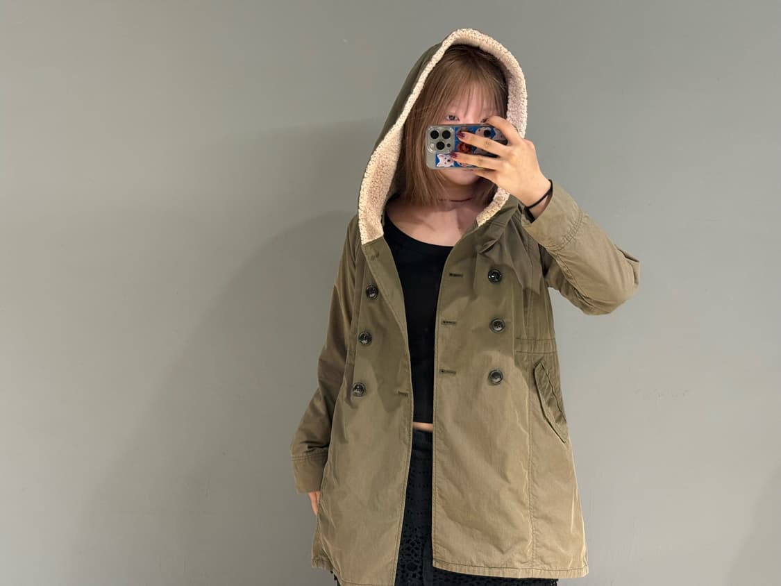 double button big hood jumper 상품이미지1