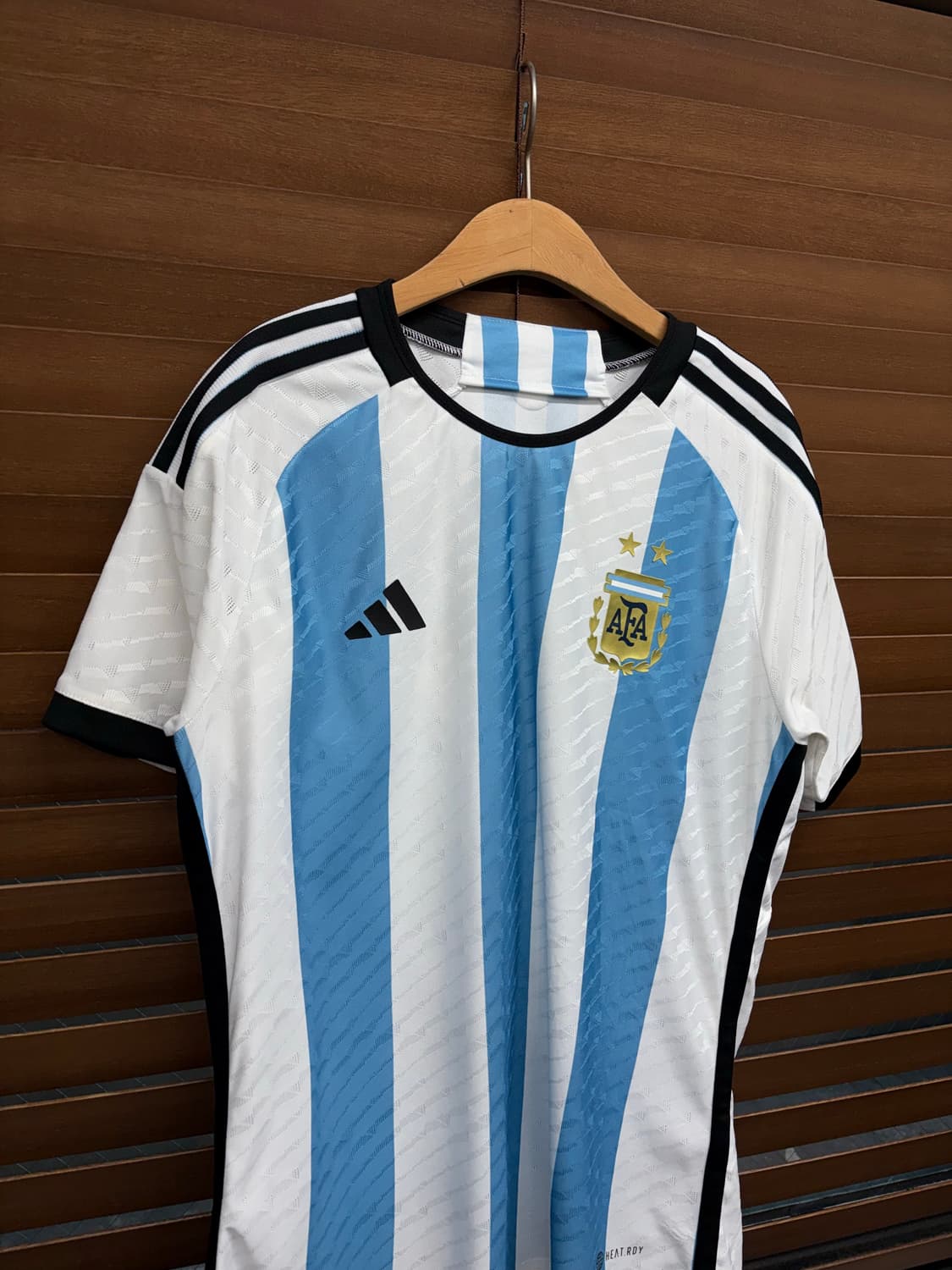 아디다스 22 25 아르헨티나 국대 어센틱 리오넬 메시 유니폼 져지 상품이미지4