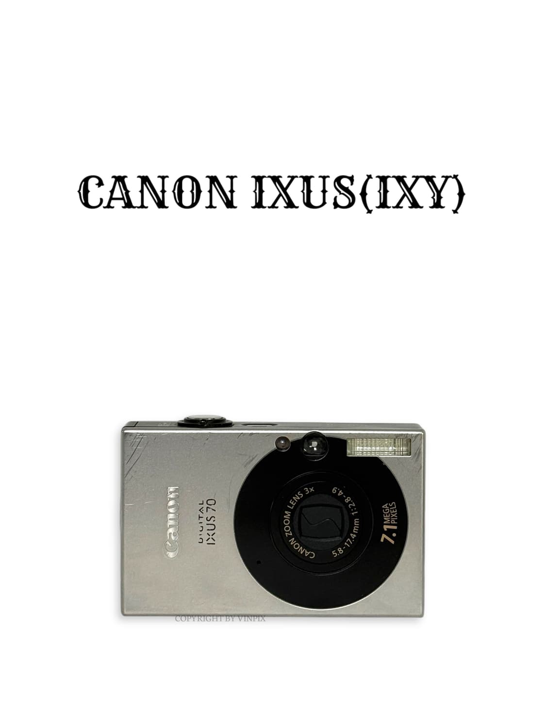 캐논 익서스 70(ixus 70) 디지털 카메라 디카 상품이미지1