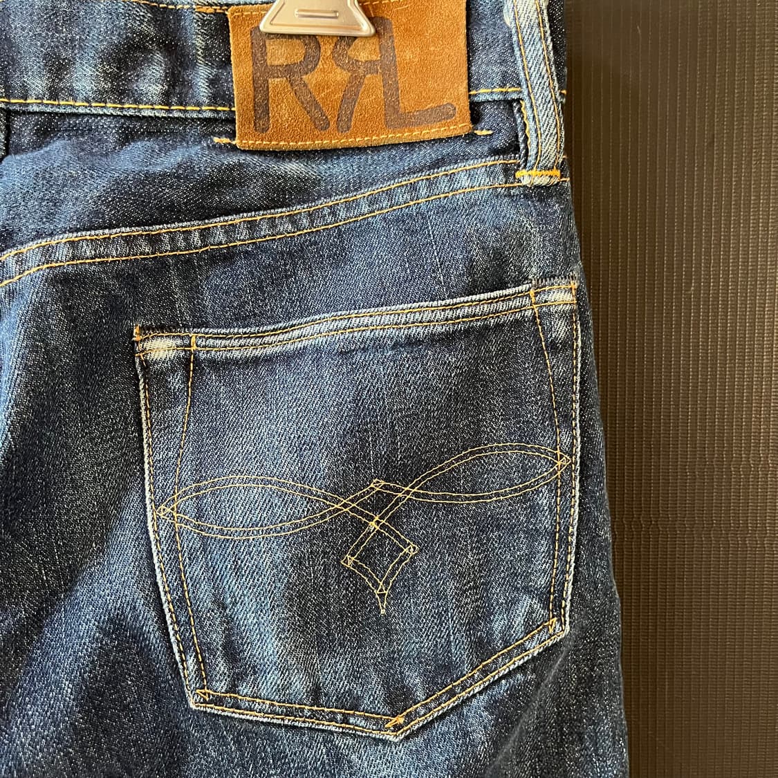 RRL 셀비지 데님 5포켓 기장 수선  상품이미지7