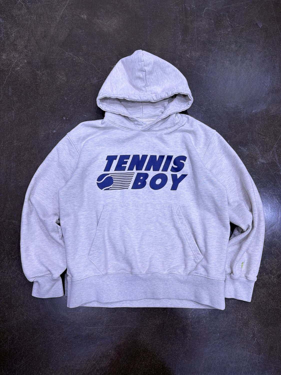 테니스 보이 클럽 후드티 후디 멜란지 그레이 M 상품이미지1