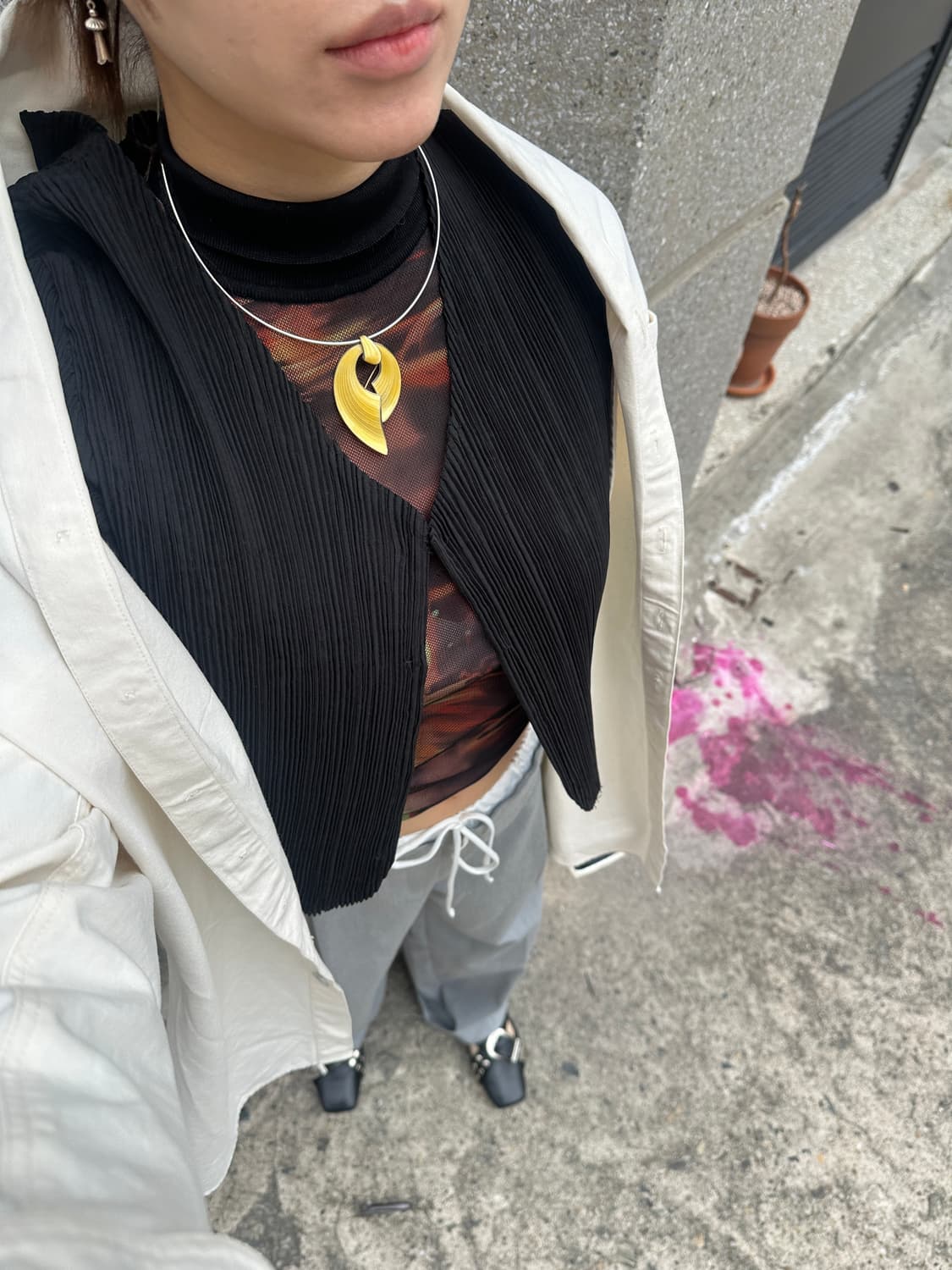 FINN JENSEN 925silver pendant&brooch nec 상품이미지1