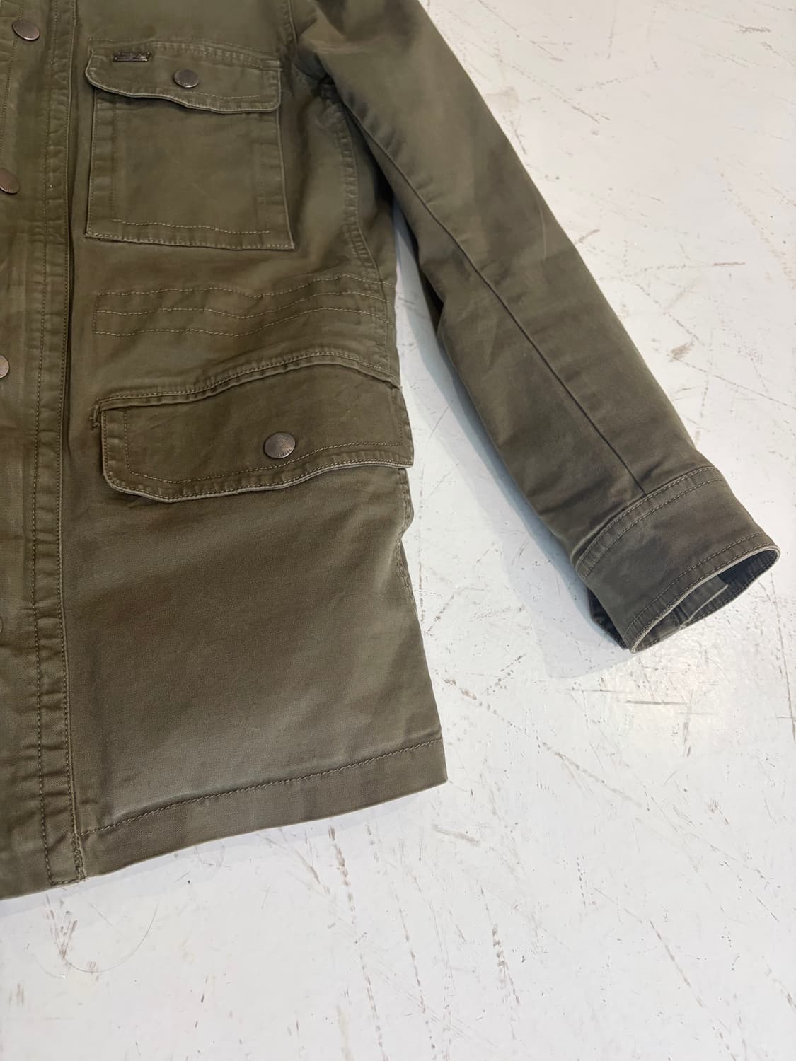 Diesel 카키 밀리터리 필드 자켓 상품이미지7