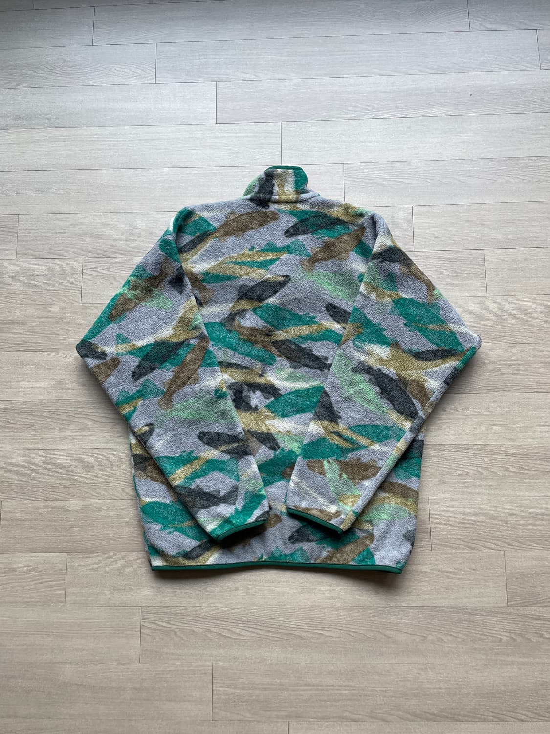 파타고니아 신칠라 연어떼 송어 패턴 rare patagonia 상품이미지2