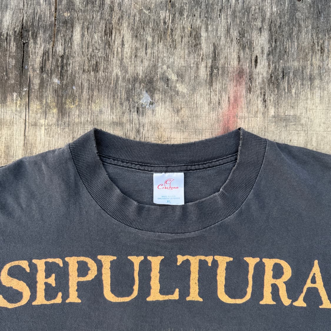 빈티지 세풀투라 Sepultura Roots 1996 티셔츠 상품이미지10