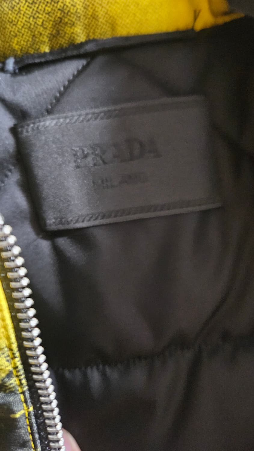 프라다 플로랄 아트프린트파카 자켓  롱패딩 prada 1천만원짜라 상품이미지5