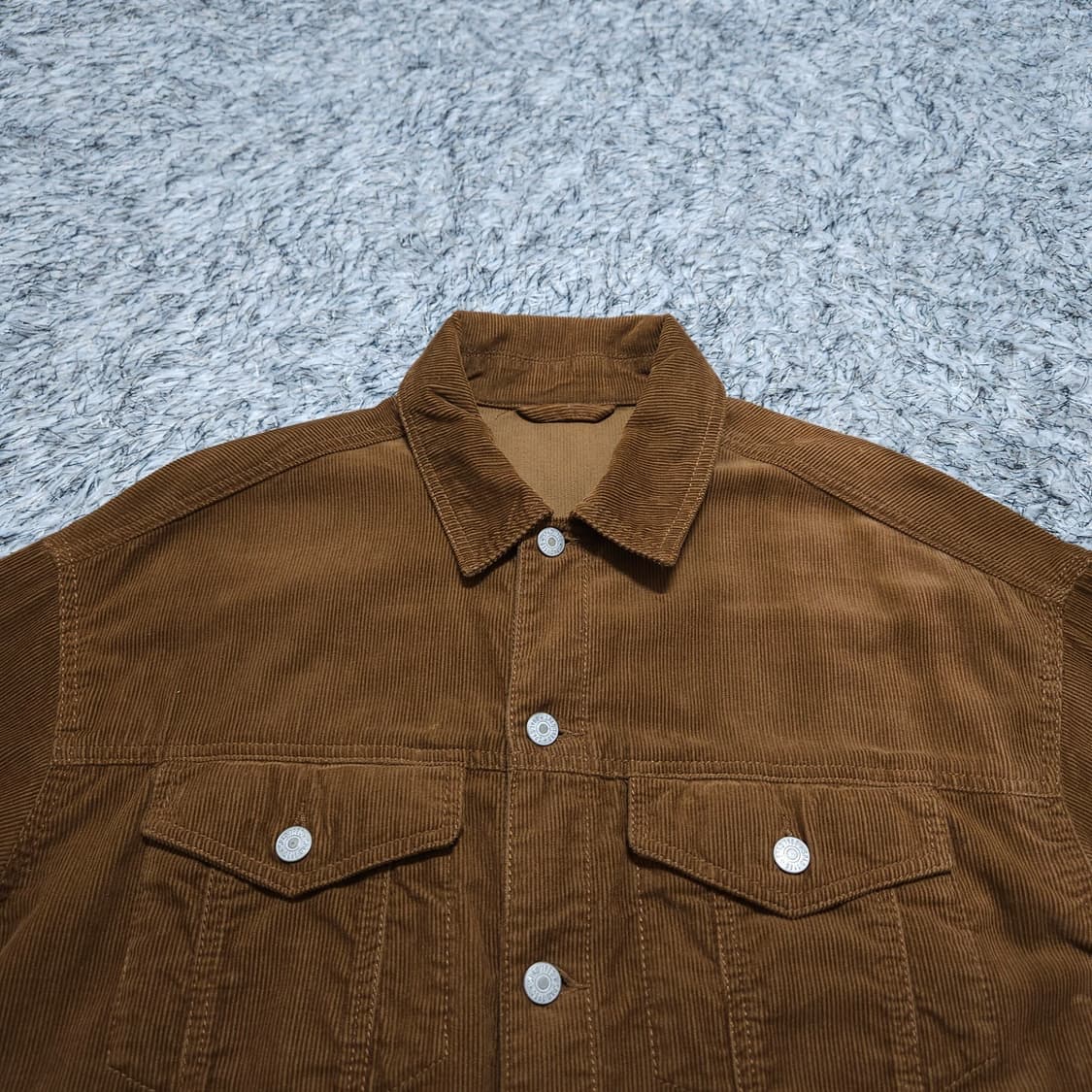 스파오) XL 남자 코듀로이 셔츠형자켓 / 왕눈이샵 상품이미지3