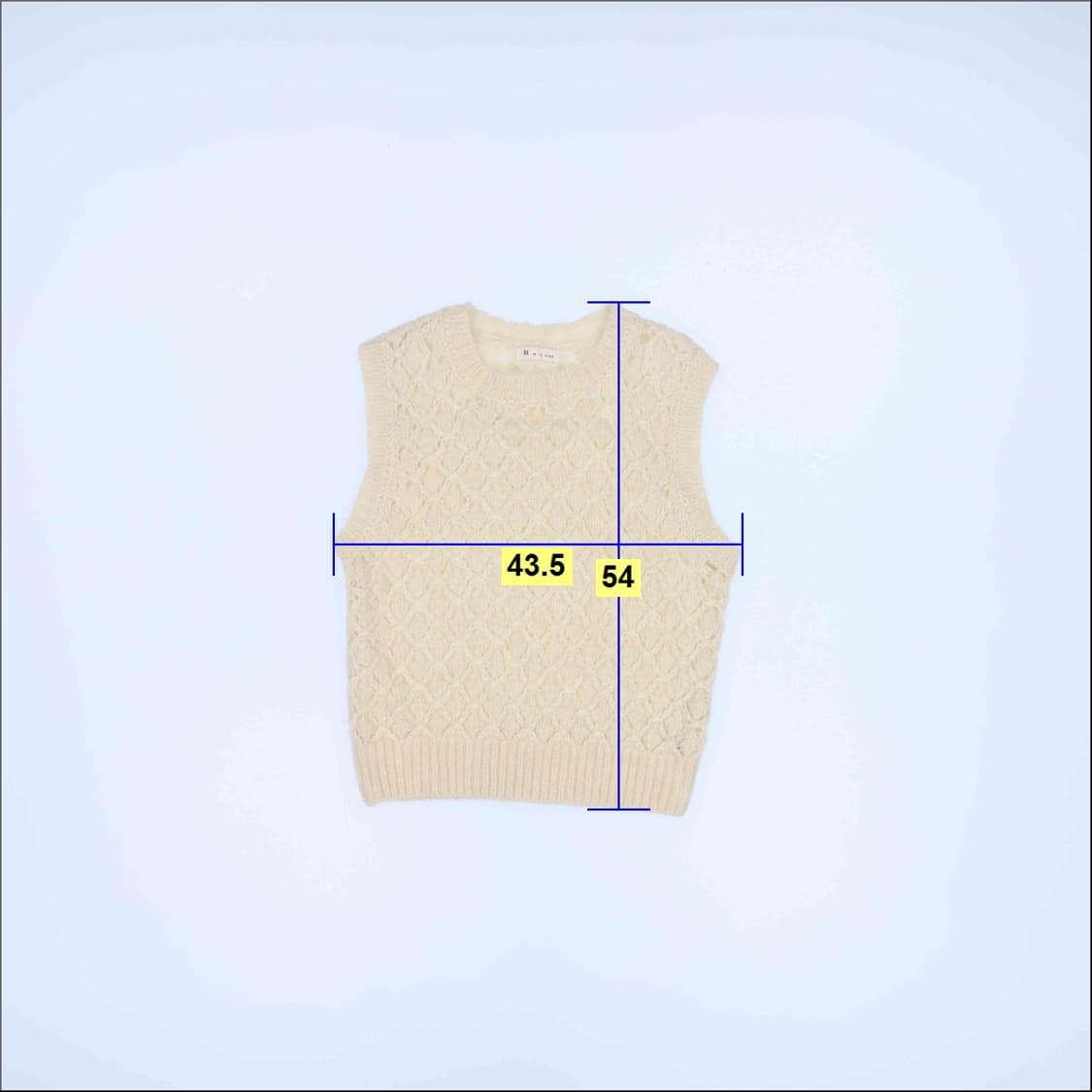 82 잇미샤 여성 니트 조끼 0428T 상품이미지5