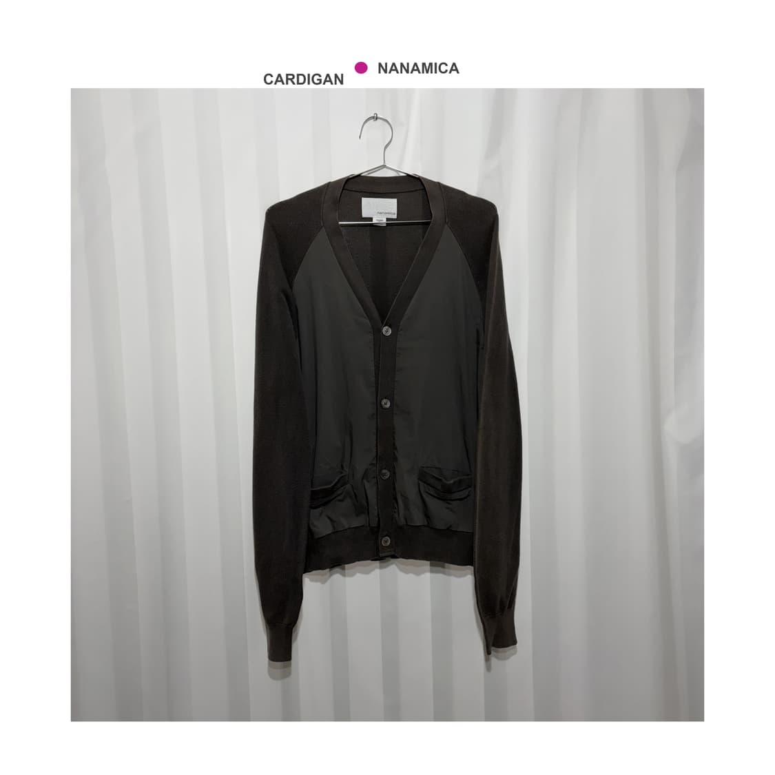 나나미카 하이브리드 가디건 상품이미지1