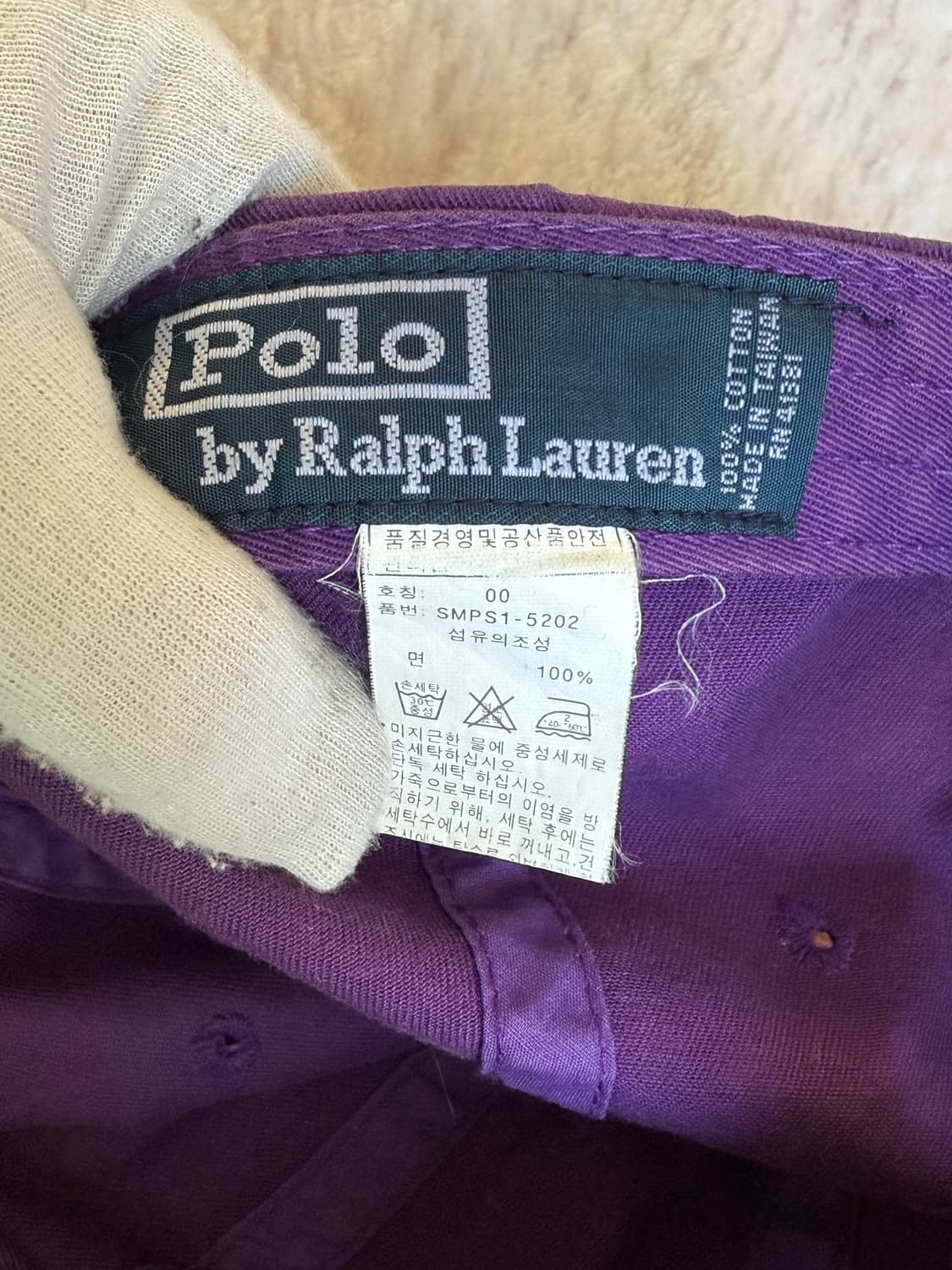 Polo Ralph Lauren 폴로 랄프로렌  볼캡 퍼플 상품이미지4