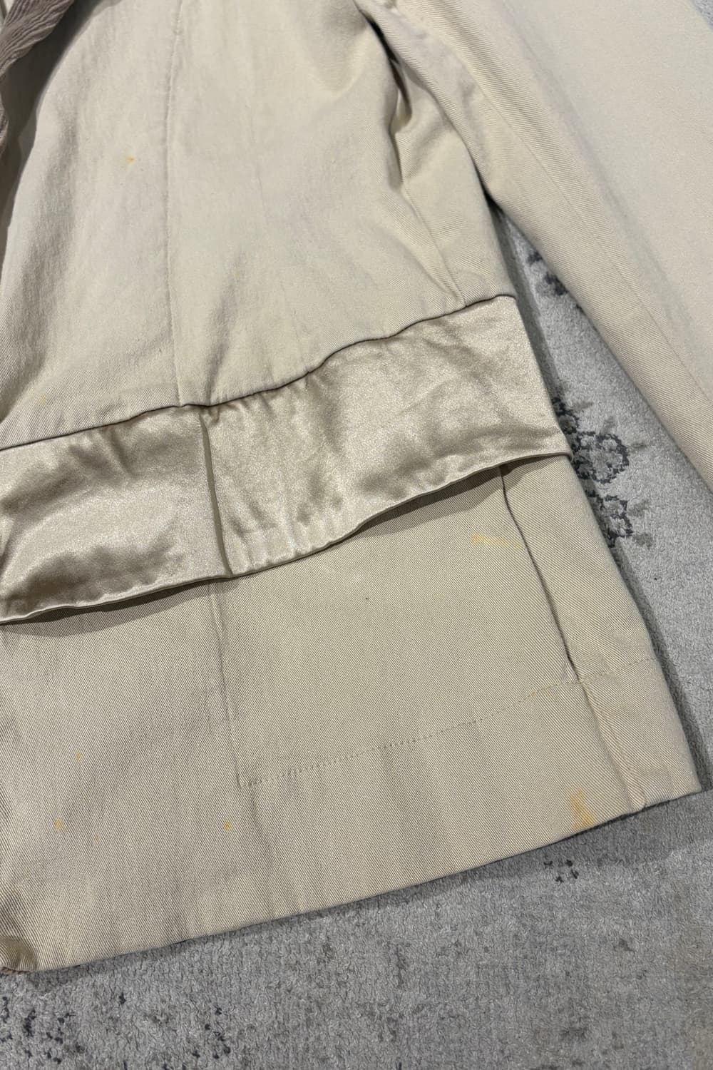 Asymmetric Wrap Blazer Layered Sash 상품이미지8