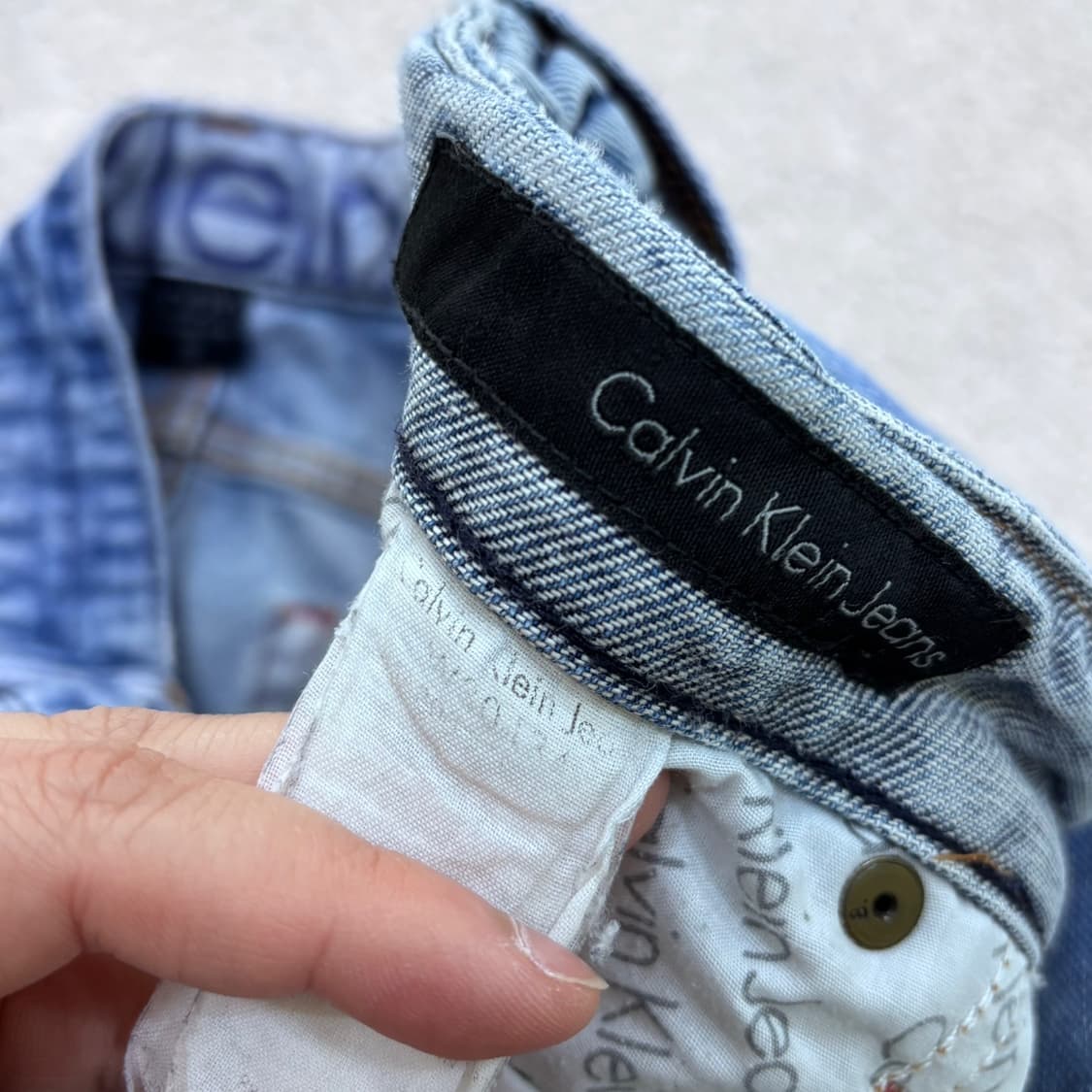 W30 L34 캘빈클라인 진 데님 팬츠 0423E 상품이미지3
