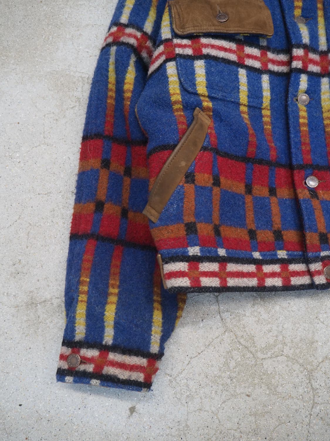 80's GOLDEN BEAR heavy wool jacket  상품이미지5