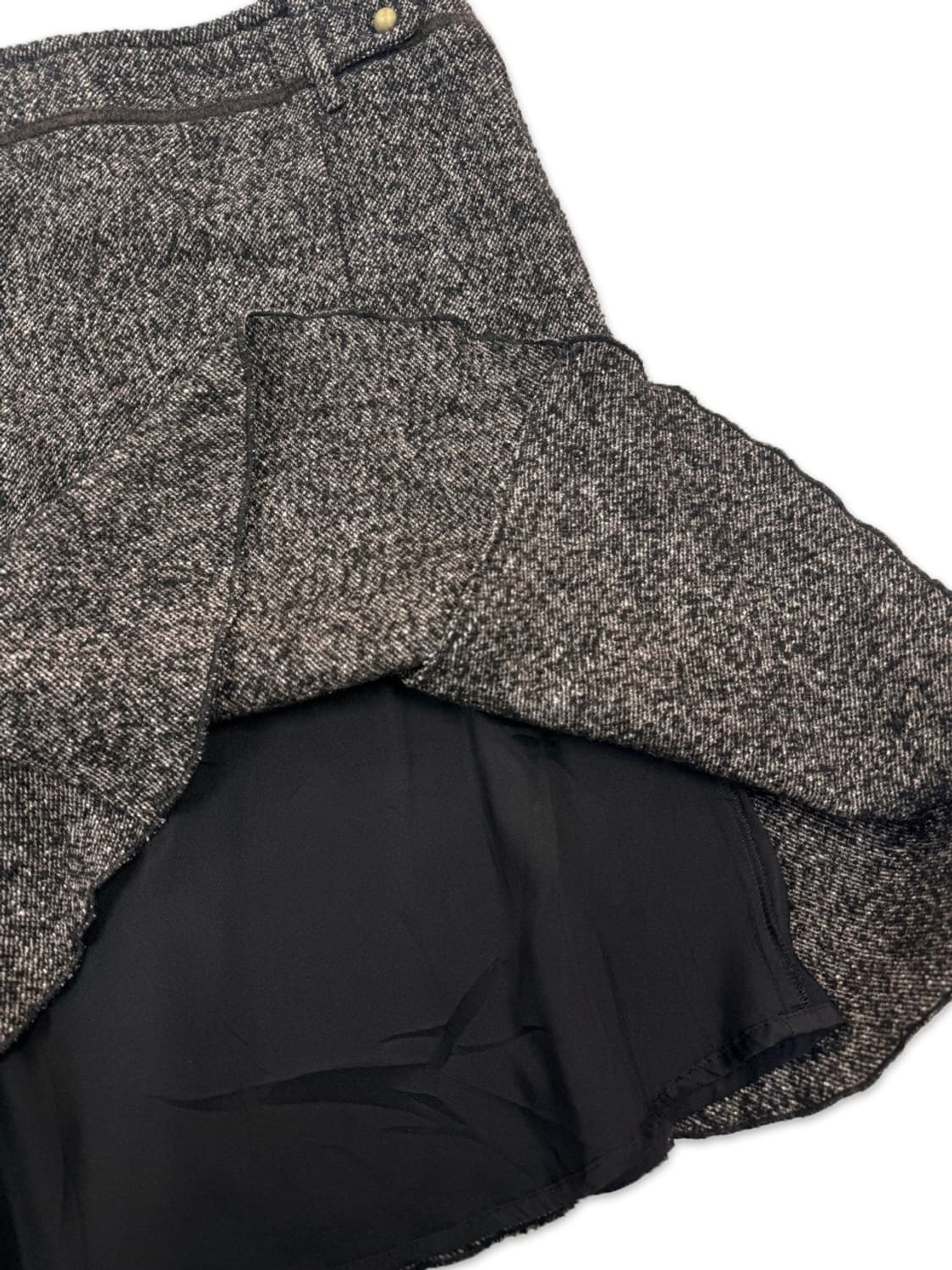 빈티지 막스앤코 브라운 플레어 미디 스커트 상품이미지4